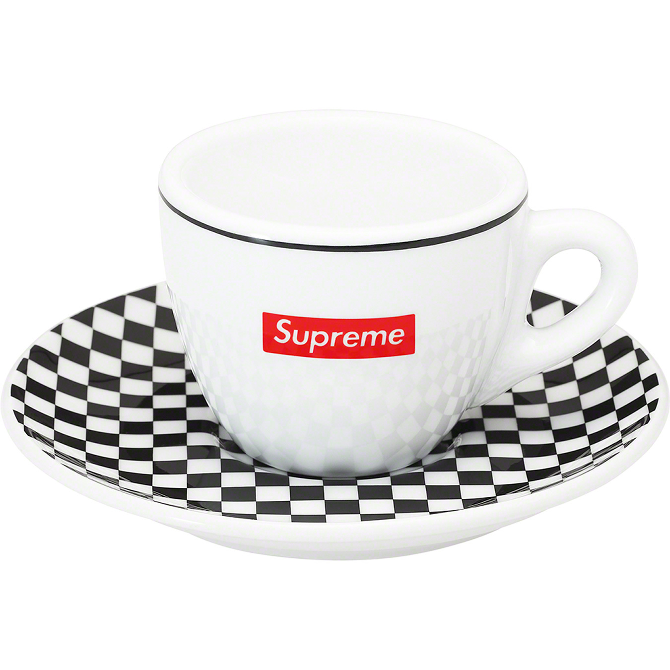 Supreme®/IPA Porcellane Aosta Espresso Set (Set of 2)