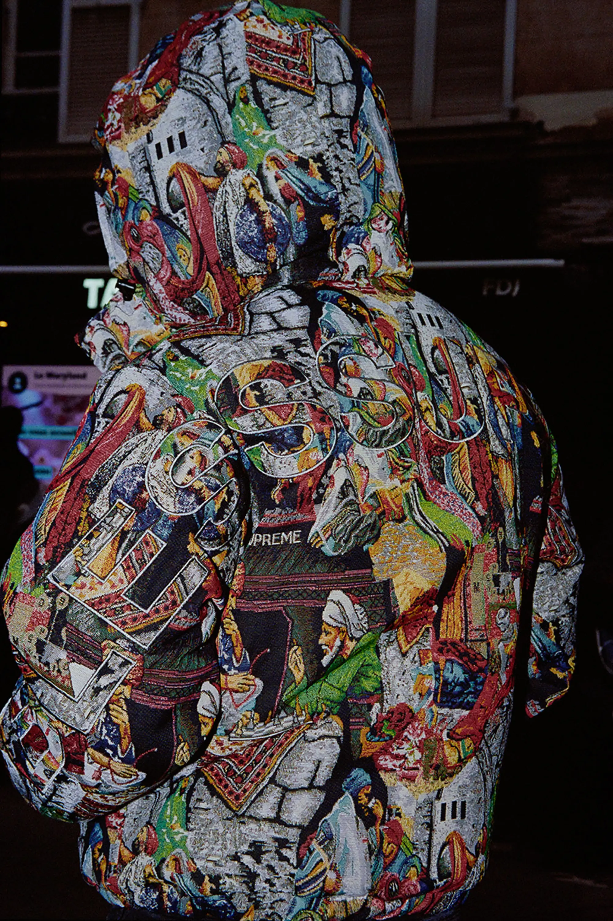 Supreme Supreme®/BLESS Tapestry Down Puffer Jacket
