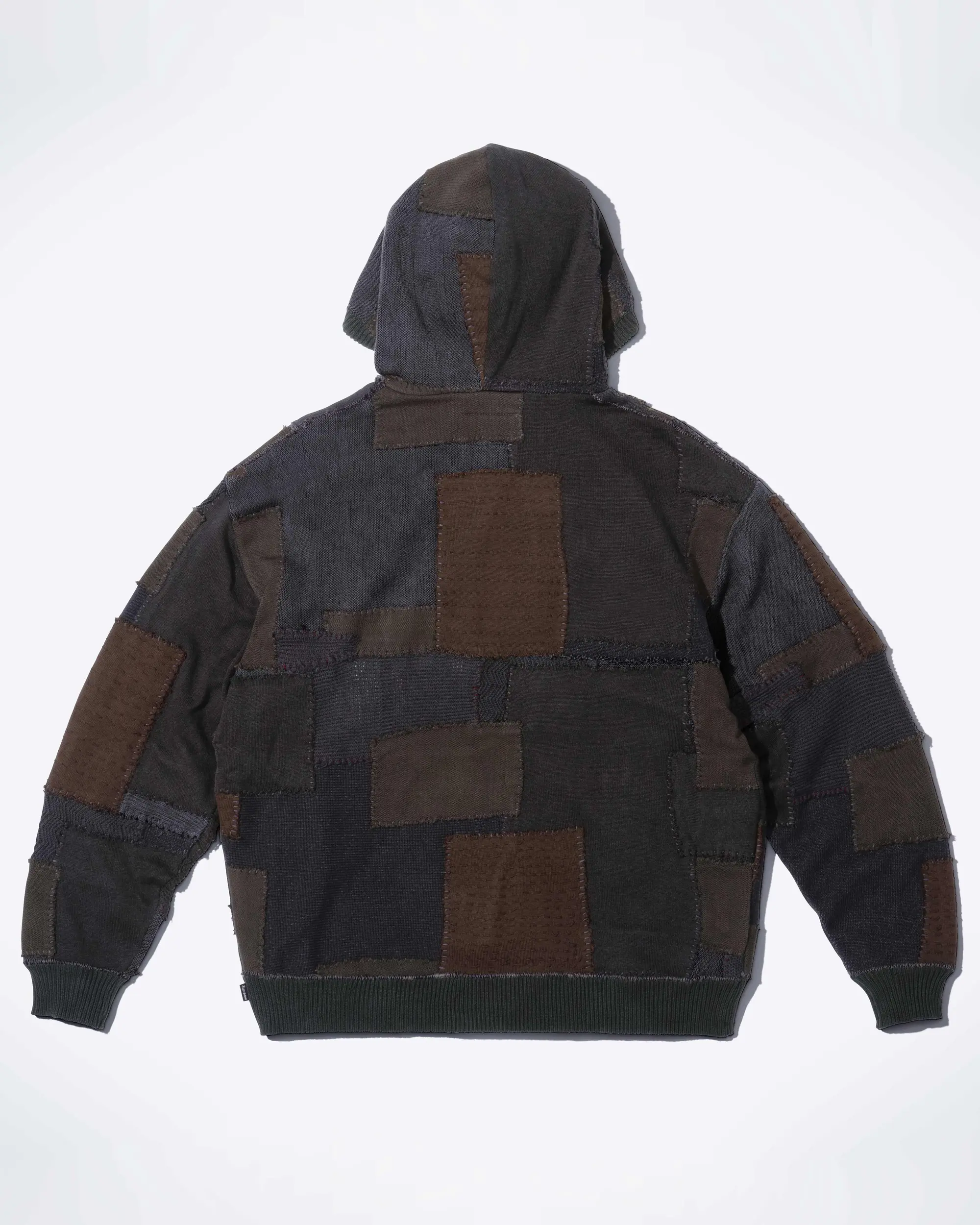 Supreme Supreme®/blackmeans Patchwork Zip Up Hooded Sweater