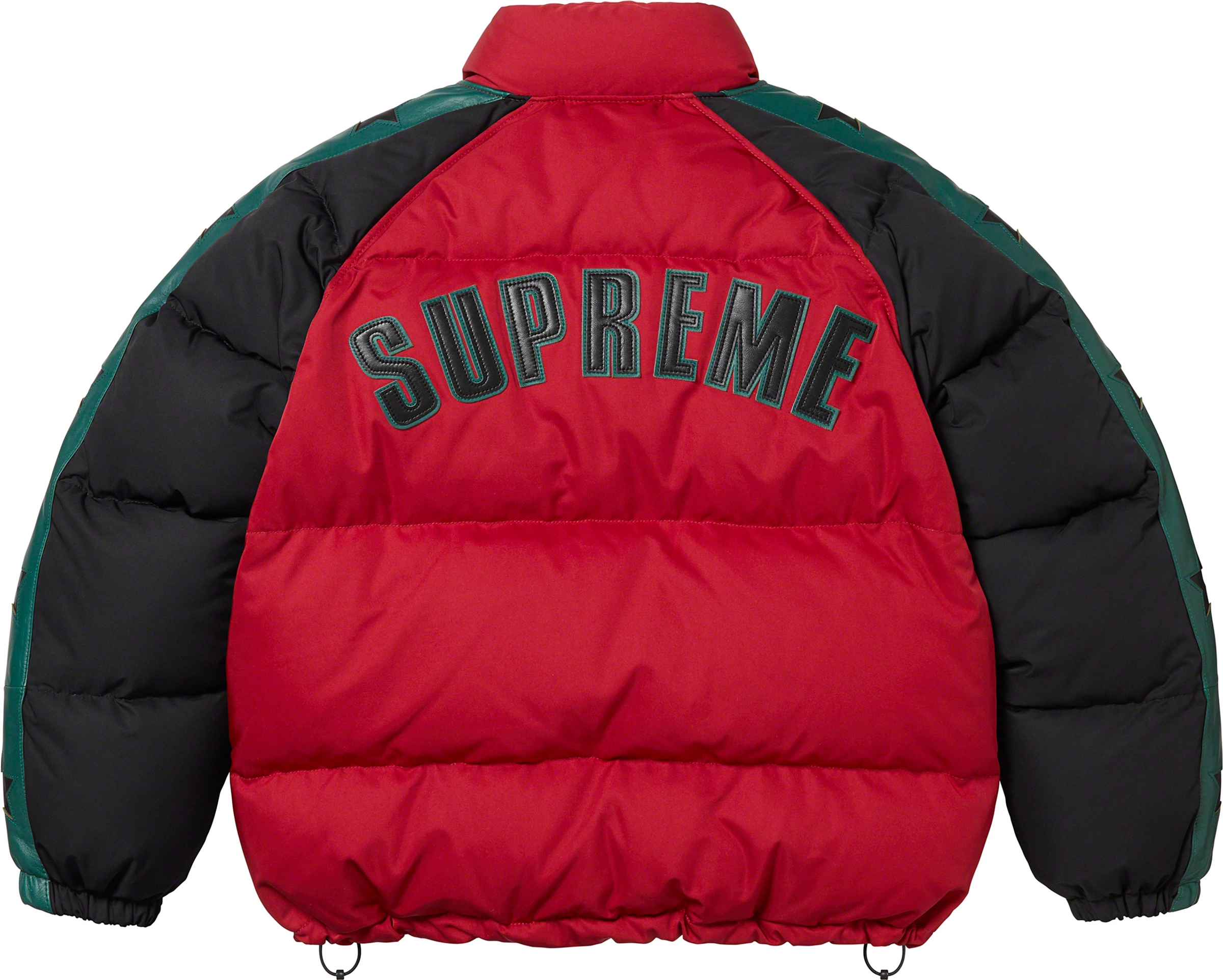Supreme Star Sleeve Down Puffer Jacket