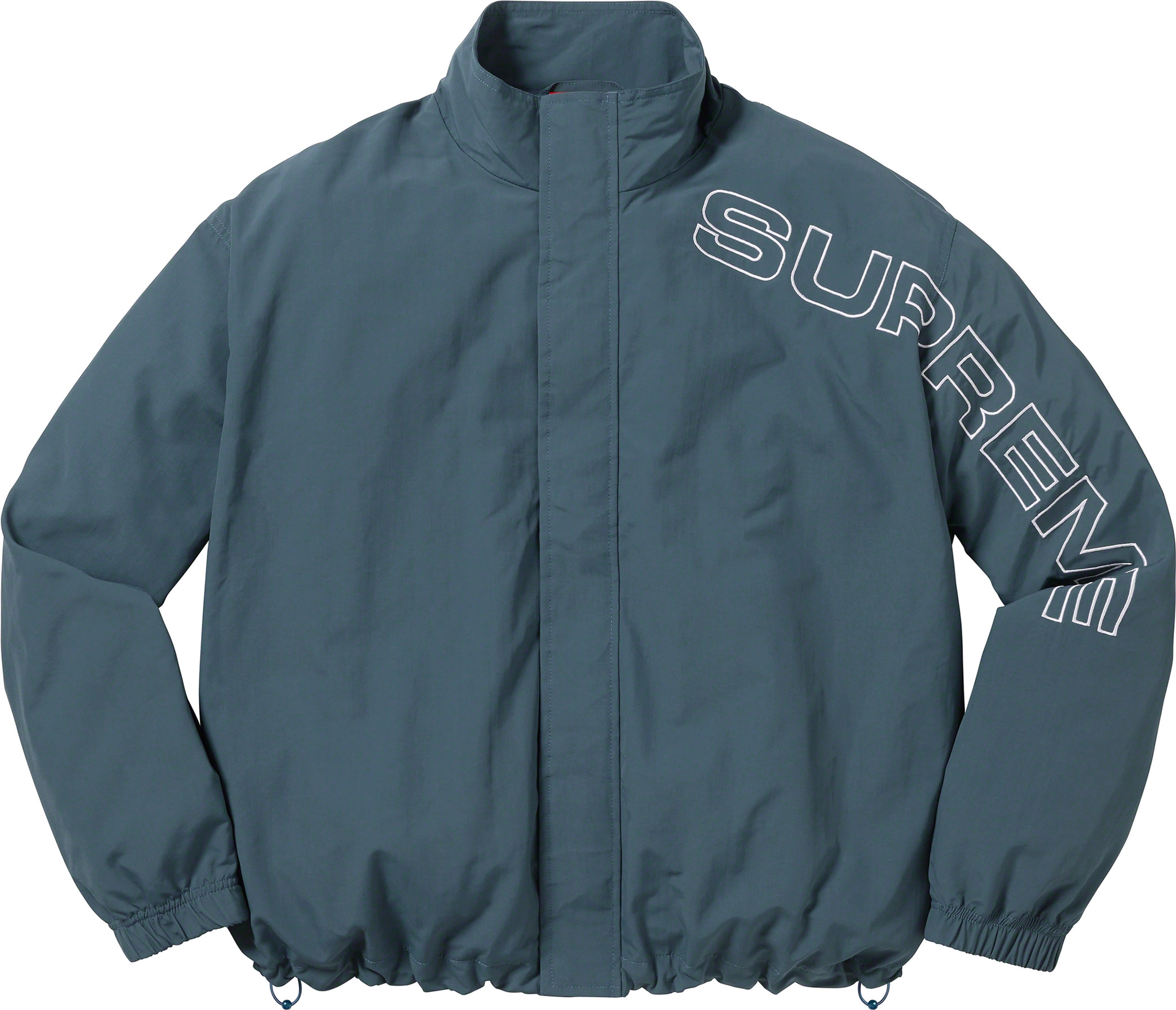 Supreme Spellout Embroidered Track Jacket