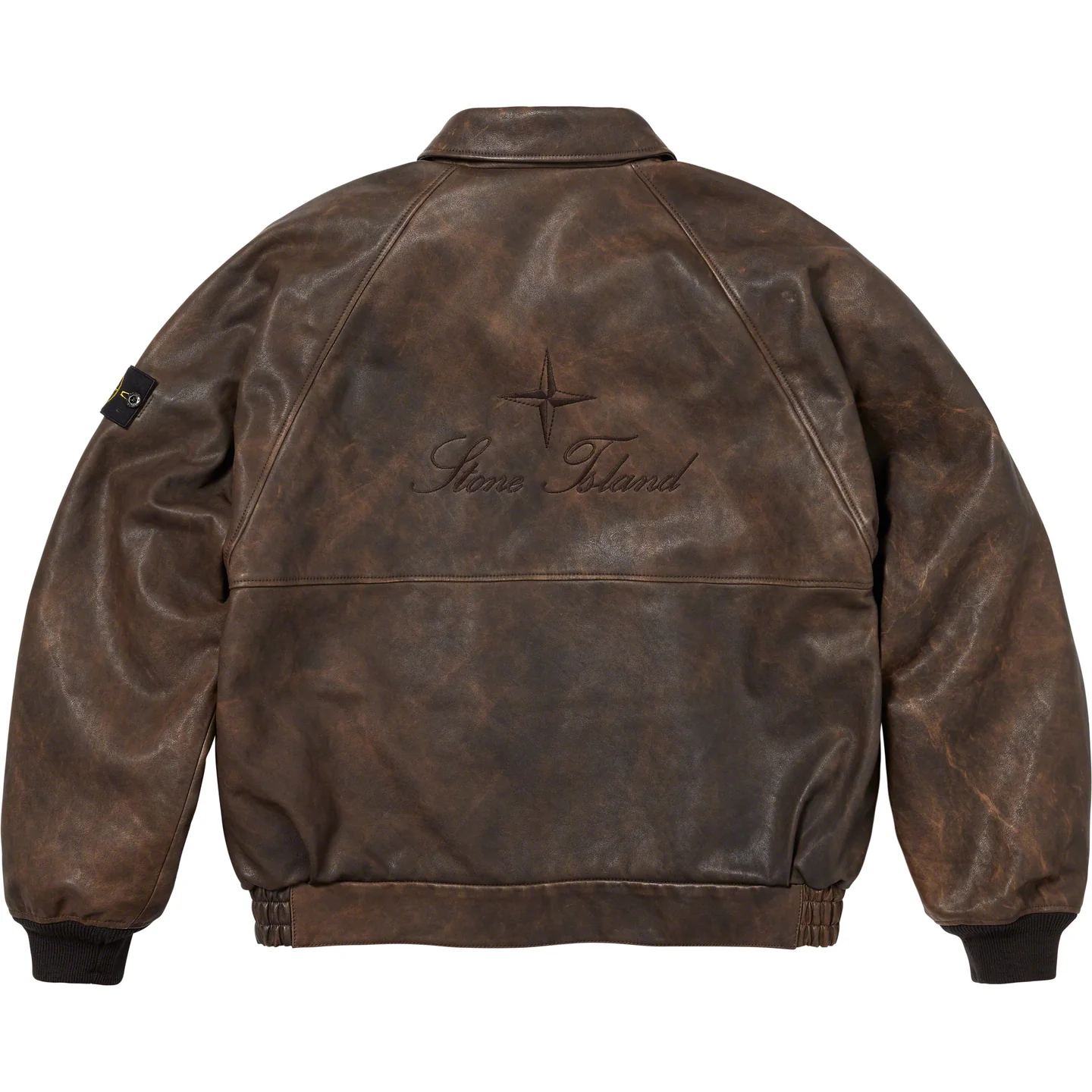 Supreme Supreme®/Stone Island® Leather Bomber Jacket