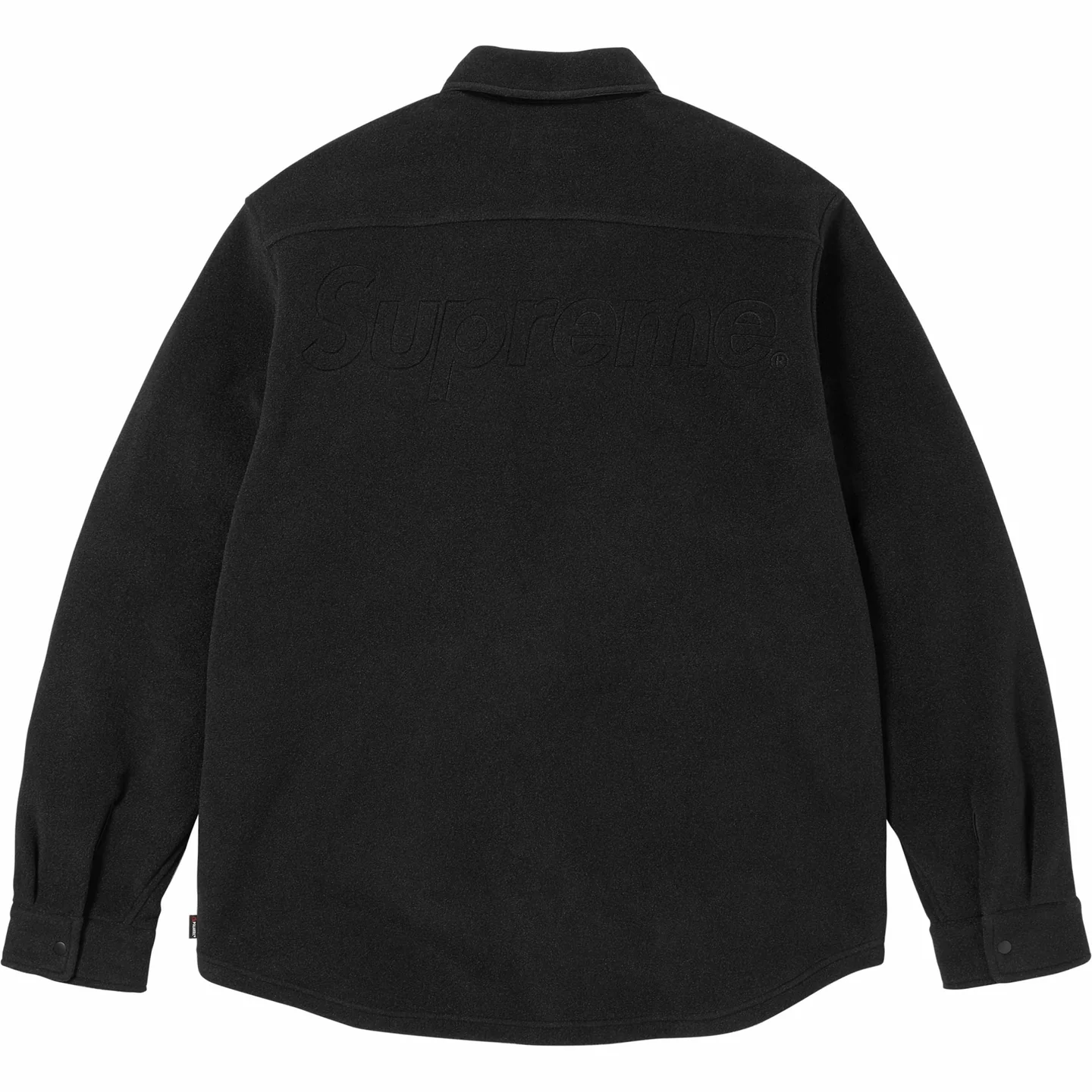 AJ12023 新作 Supreme Polartec Shirt Black M
