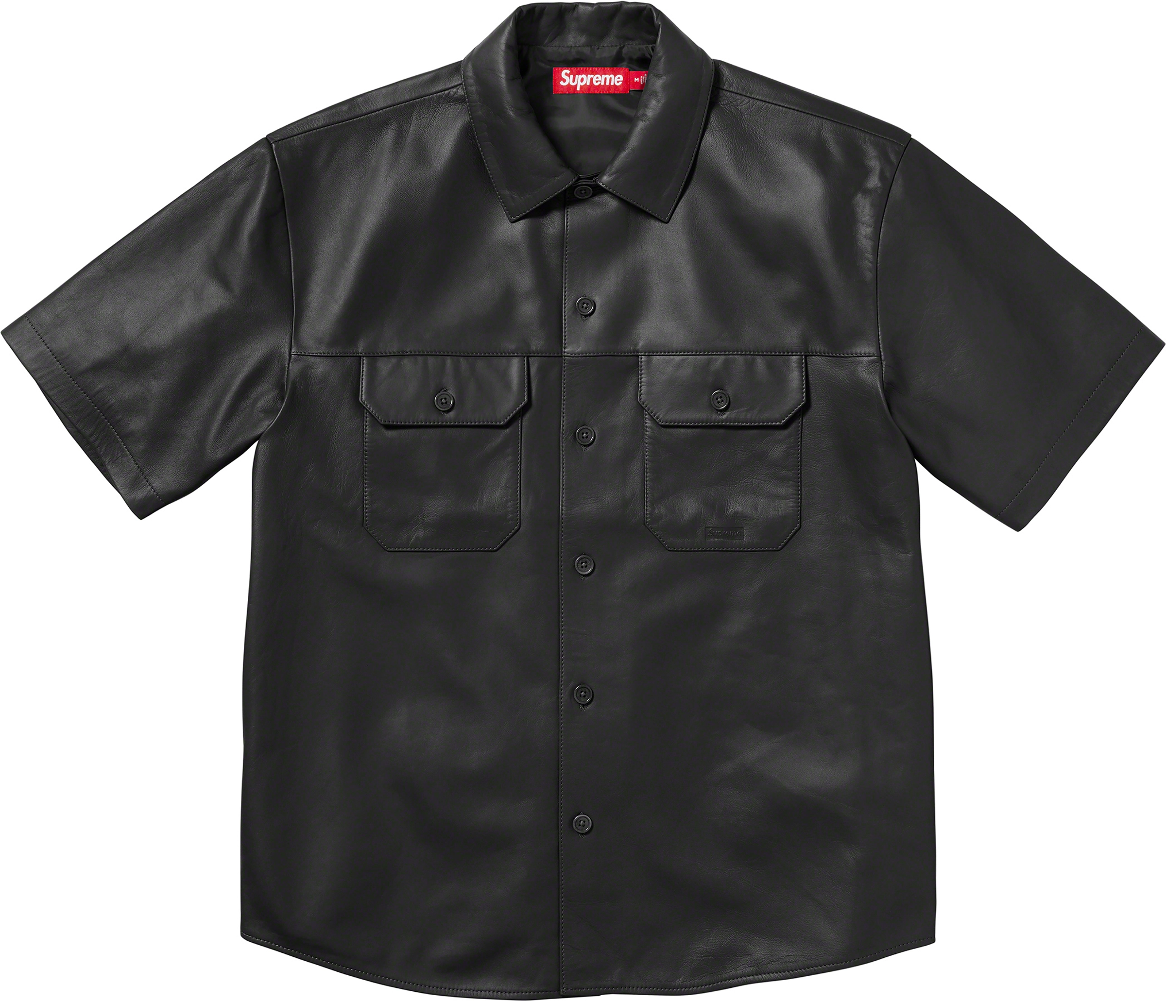 Supreme S/S Leather Work Shirt
