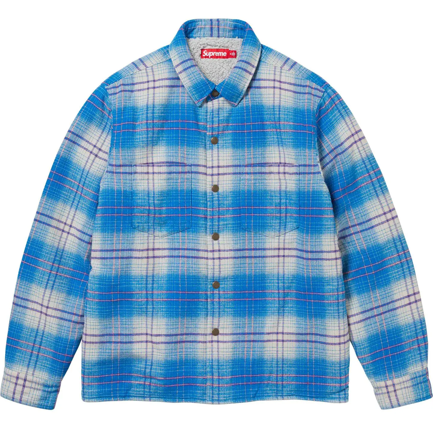 Supreme Lined Flannel Snap Shirt