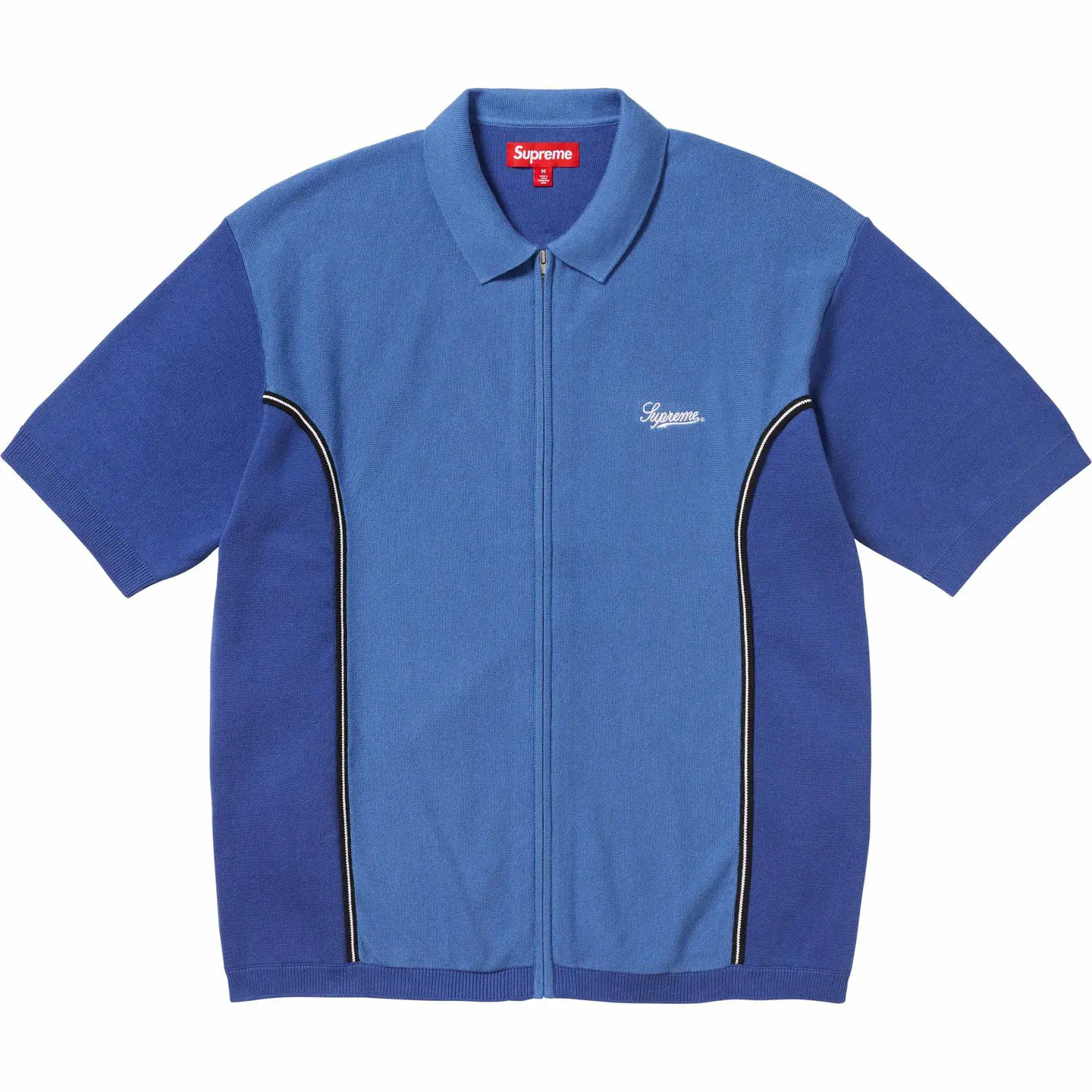 Supreme Piping Zip Up Polo
