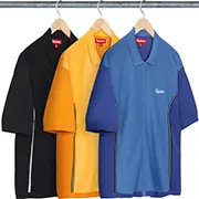 Supreme Piping Zip Up Polo