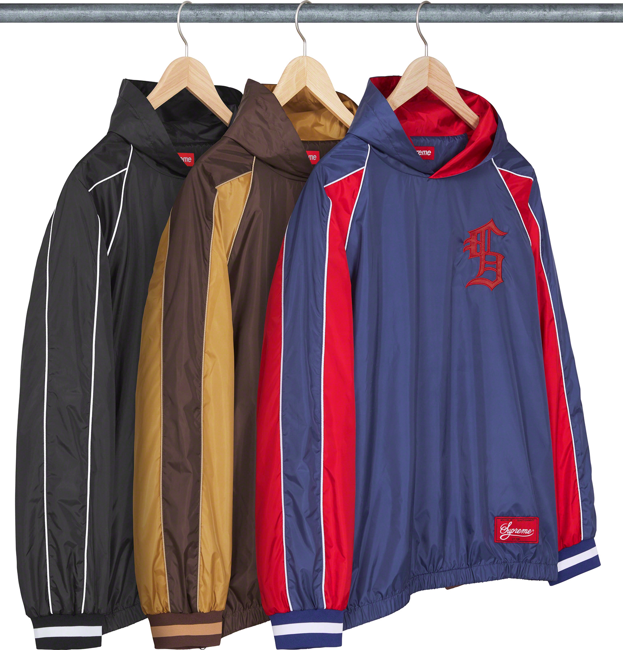 Supreme Hooded Warm Up Pullover