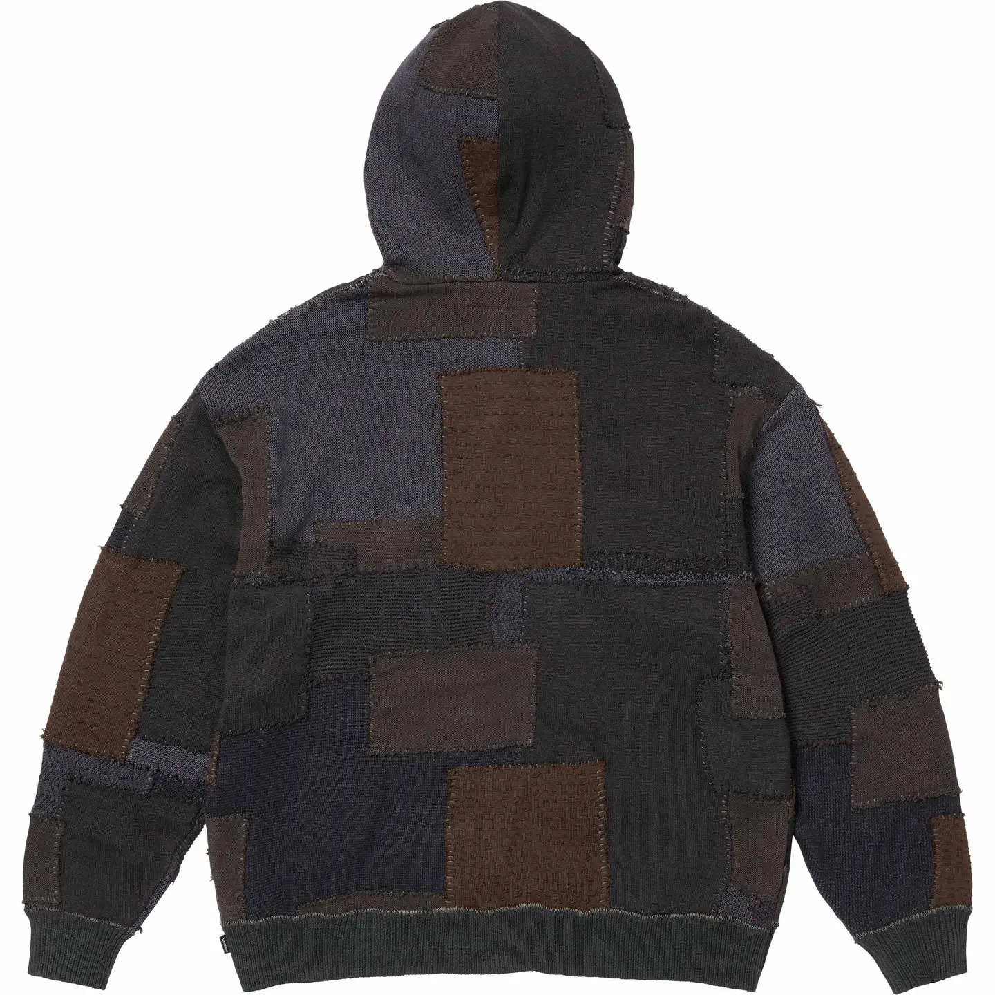 Supreme Supreme®/blackmeans Patchwork Zip Up Hooded Sweater
