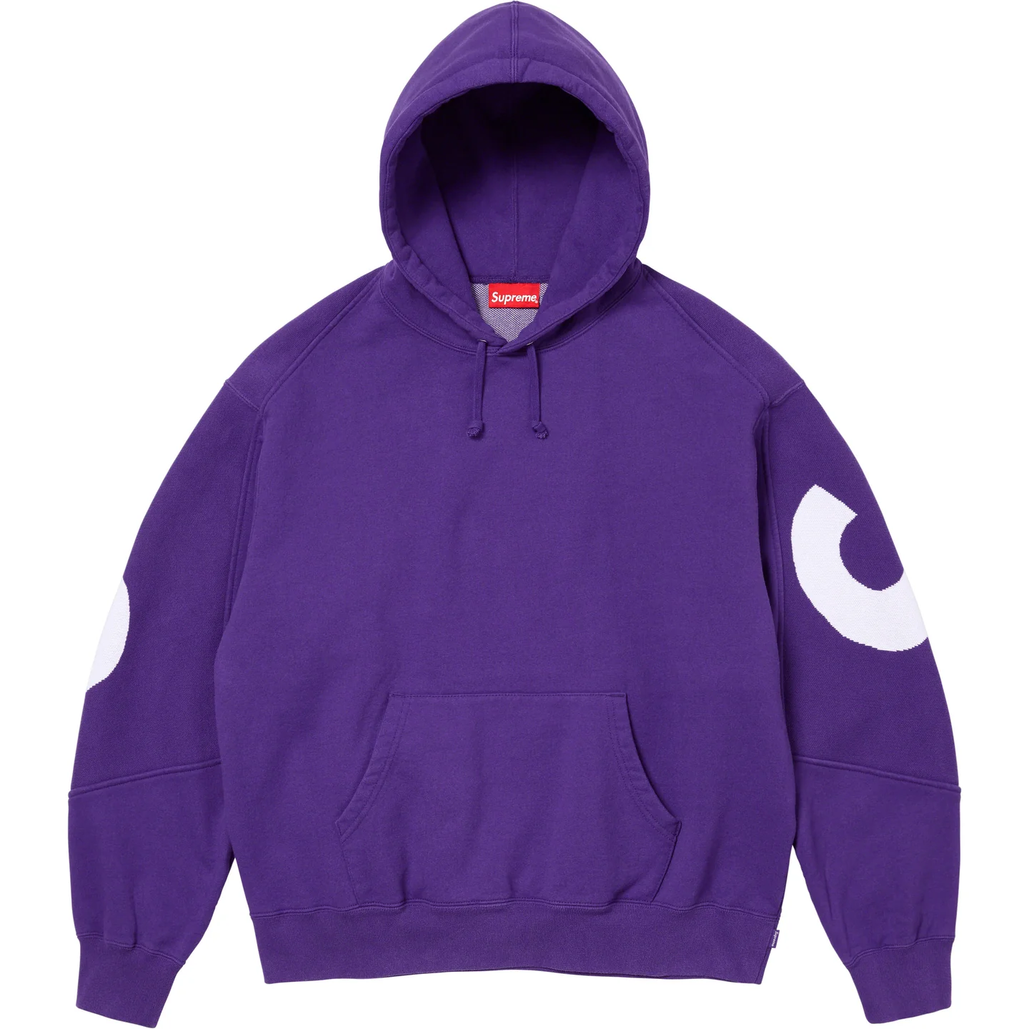 Supreme Big Logo Jacquard Hooded Sweatshirt