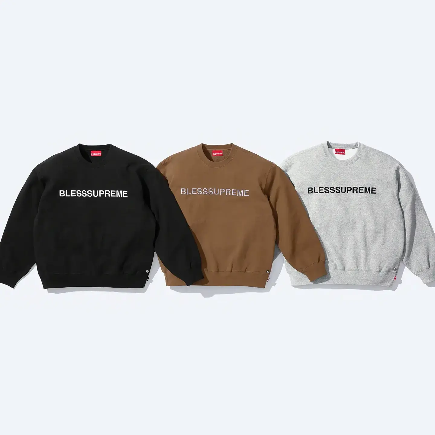 超美品　Supreme BLESSSUPREME スウェット 黒　Mサイズ Supreme/BLESS Crewneck | Supreme 2023 Fall/Winter | ブレス