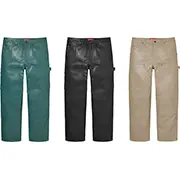Supreme Leather Double Knee Painter Pant