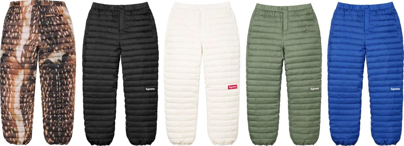 Micro Down Pant | Supreme 23fw Micro Down Pant | Supreme 23fw