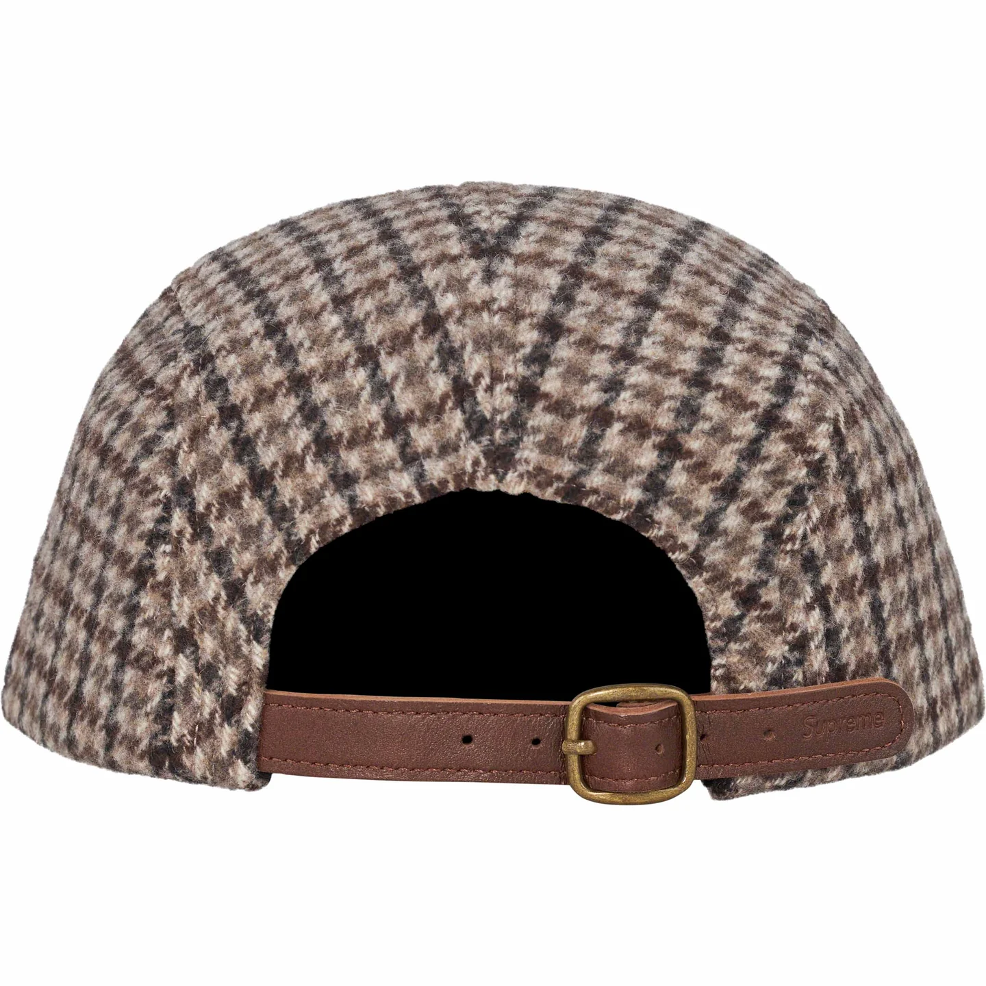 Houndstooth Wool Camp Cap | Supreme 23fw
