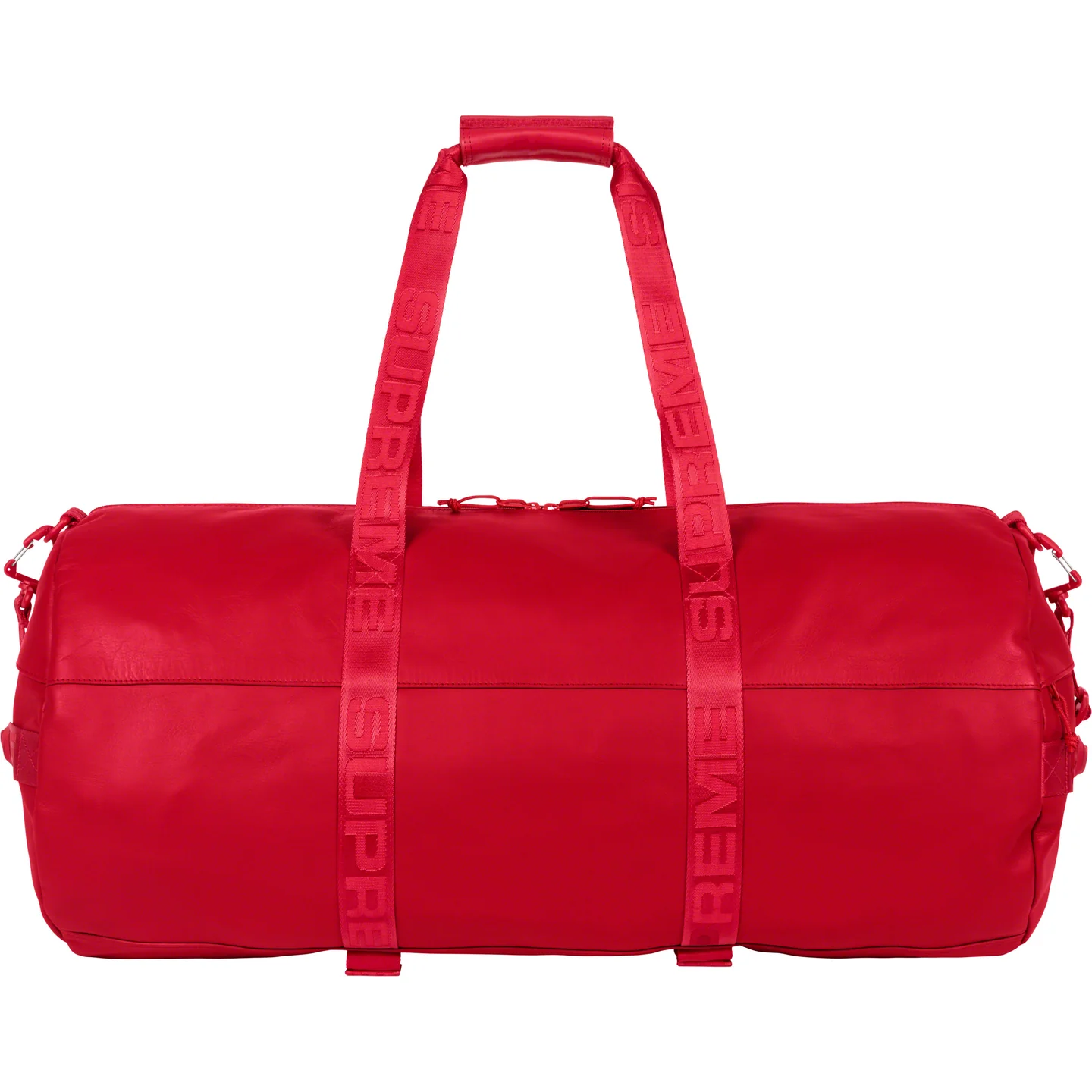 Supreme Leather Large Duffle Bag