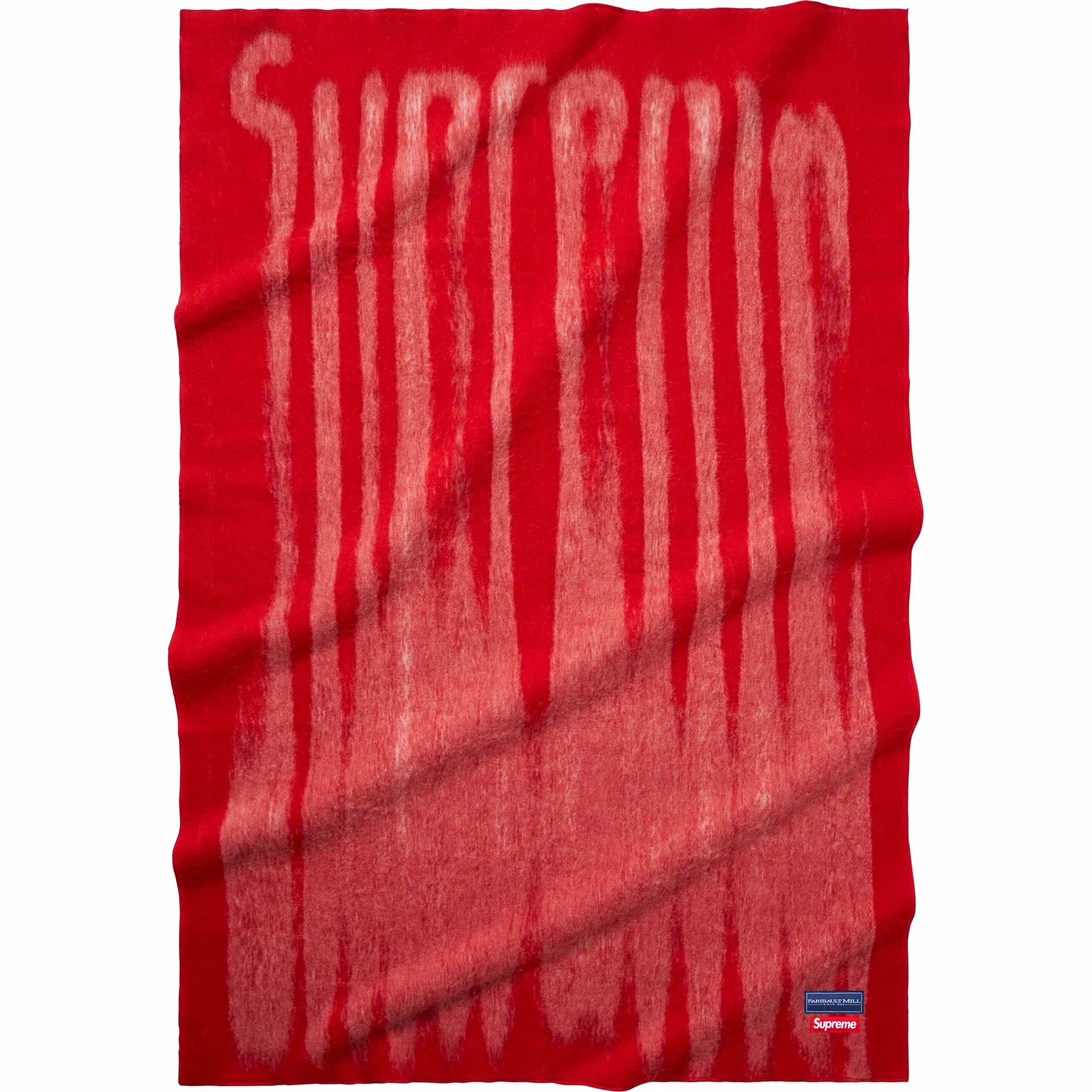 Supreme Blurred Logo Blanket