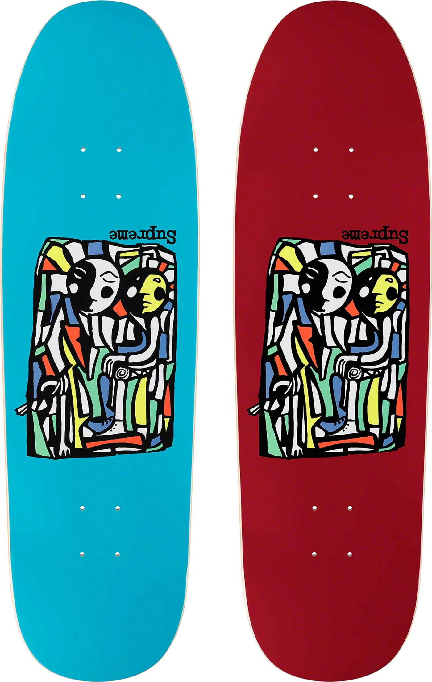 Neil Blender Mosaic Skateboard | Supreme 23fw