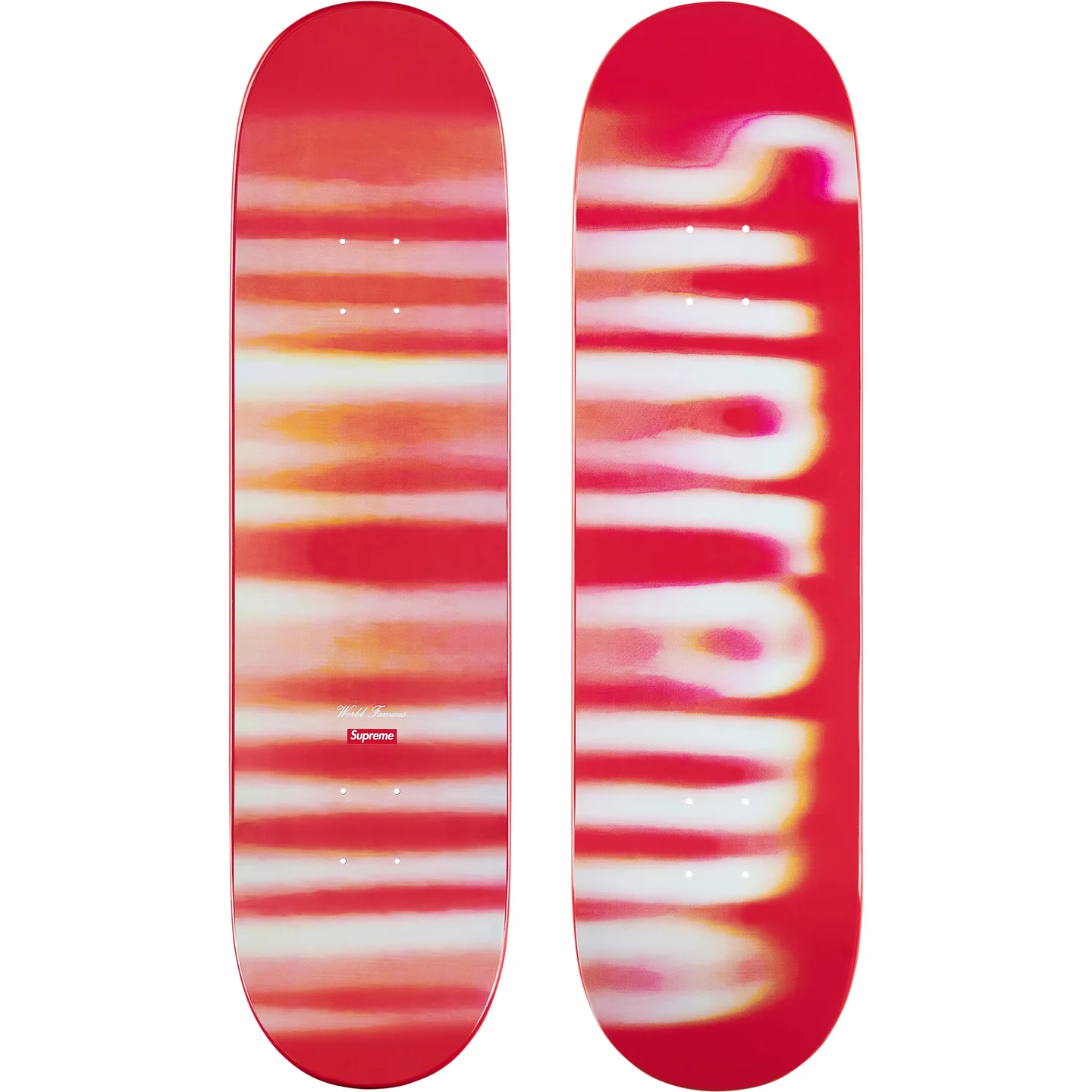 Supreme Blurred Logo Skateboard