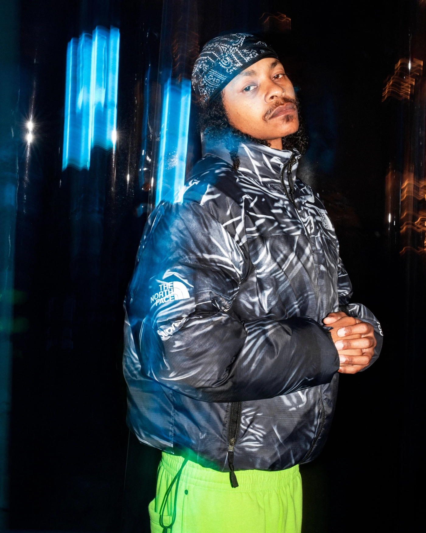 Supreme®/The North Face® Trompe L'oeil Printed Nuptse Jacket | Supreme 23ss