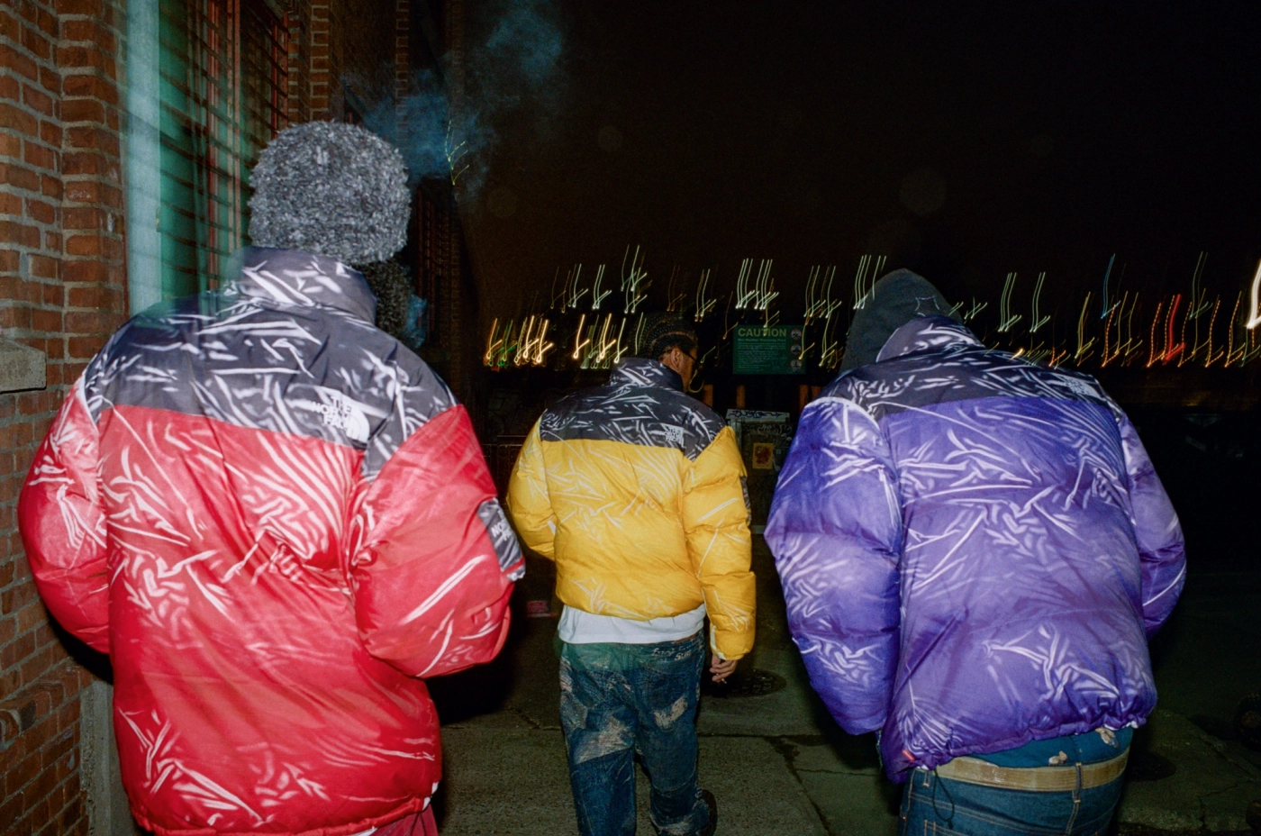 Supreme®/The North Face® Trompe L'oeil Printed Nuptse Jacket ...