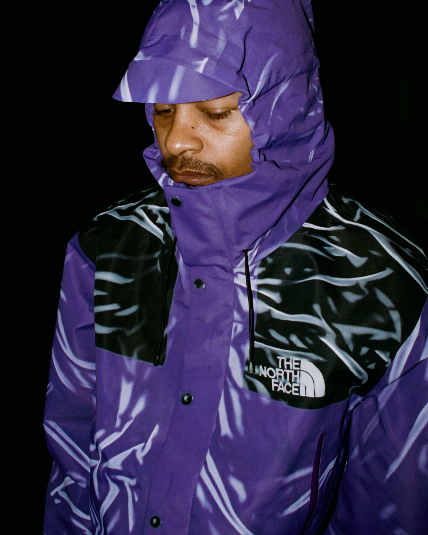 Supreme®/The North Face® Trompe L’oeil Printed Taped Seam Shell Jacket