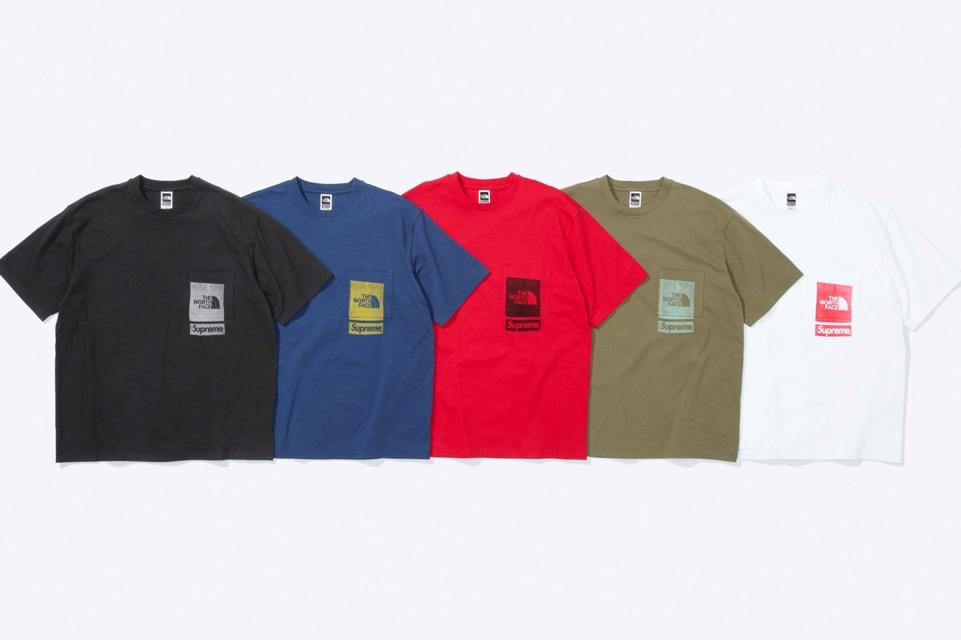 Supreme / The North Face Printed  Tee