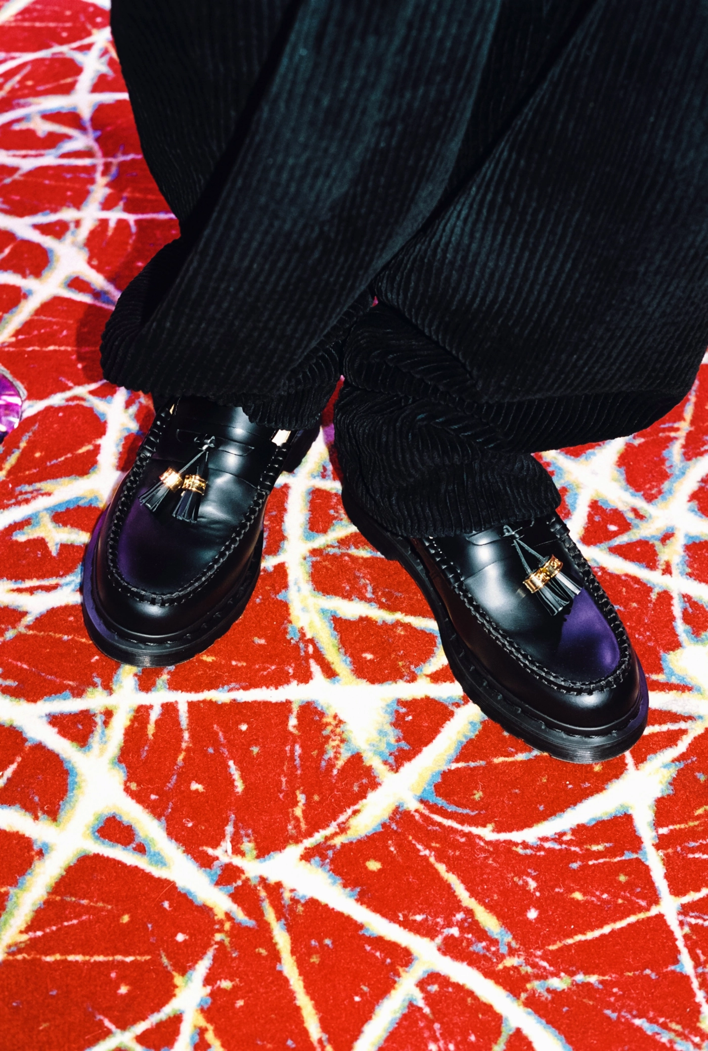 スニダンにて購入supreme×Dr.Martens タッセルローファー - スニーカー