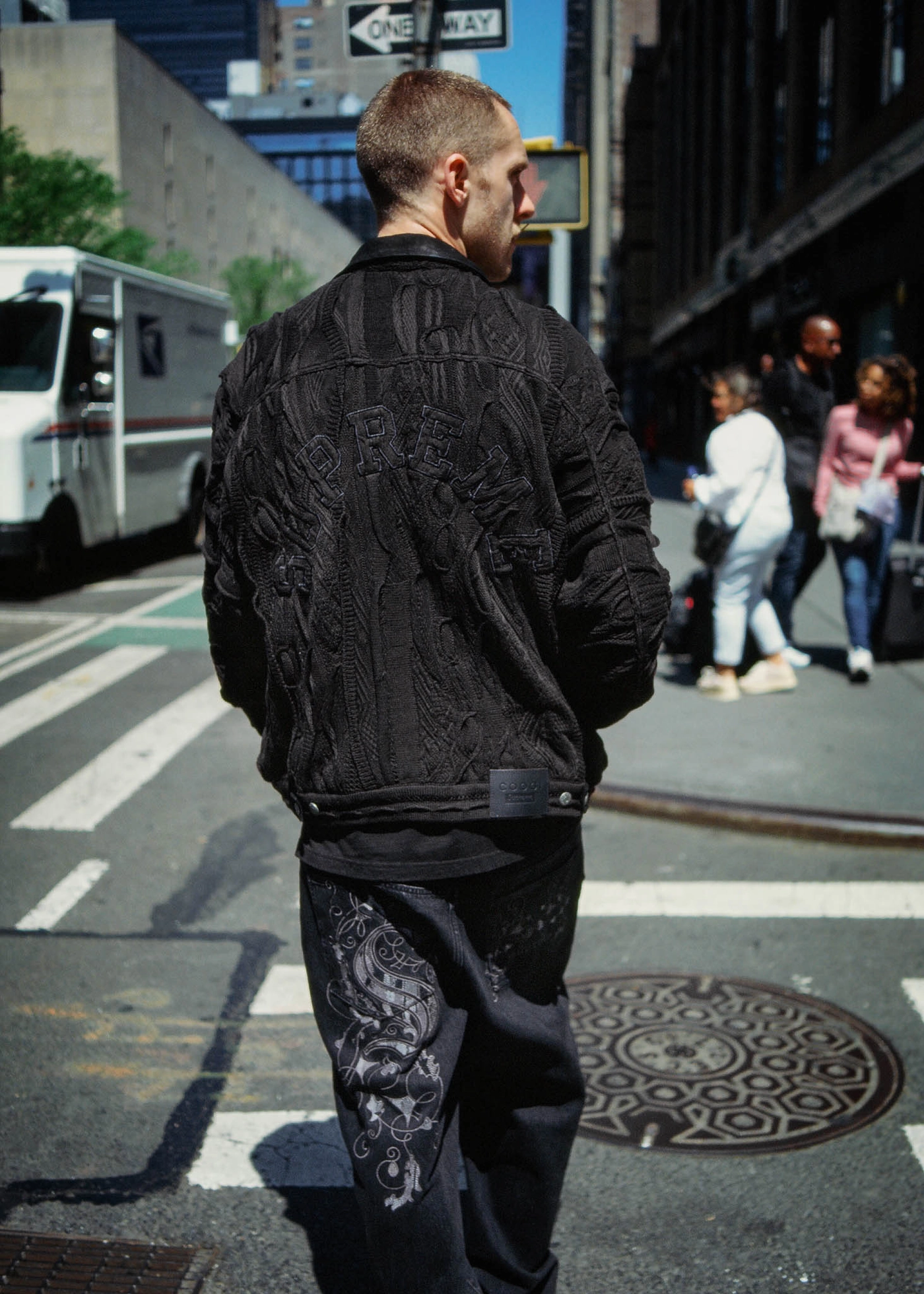 Supreme Coogi Trucker Jacket Blue XXL - www.ecotours-of-oregon.com