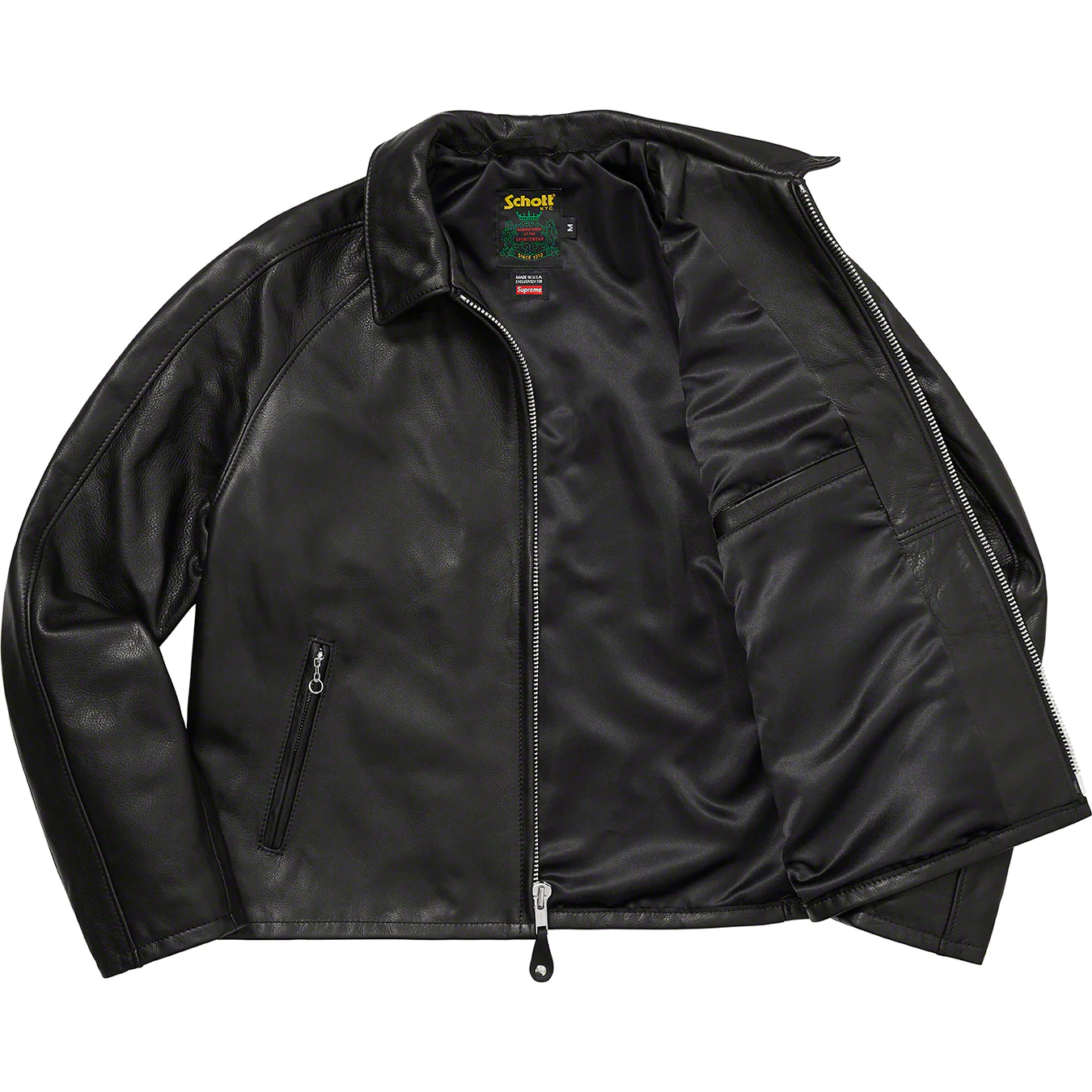 Supreme Supreme®/Schott® Leather Racer Jacket