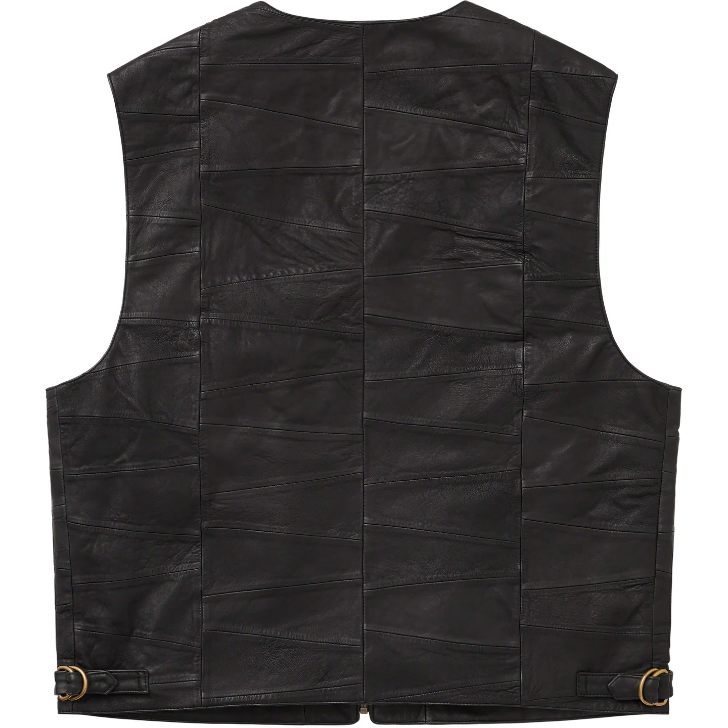 Supreme Patchwork Leather Cargo Vest