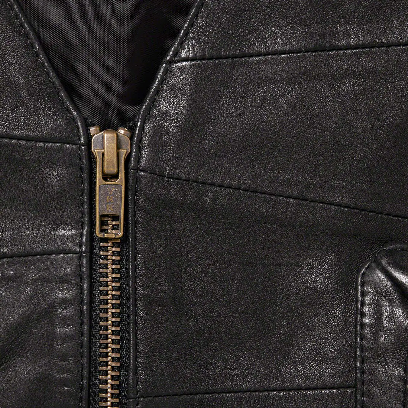 Supreme Patchwork Leather Cargo Vest