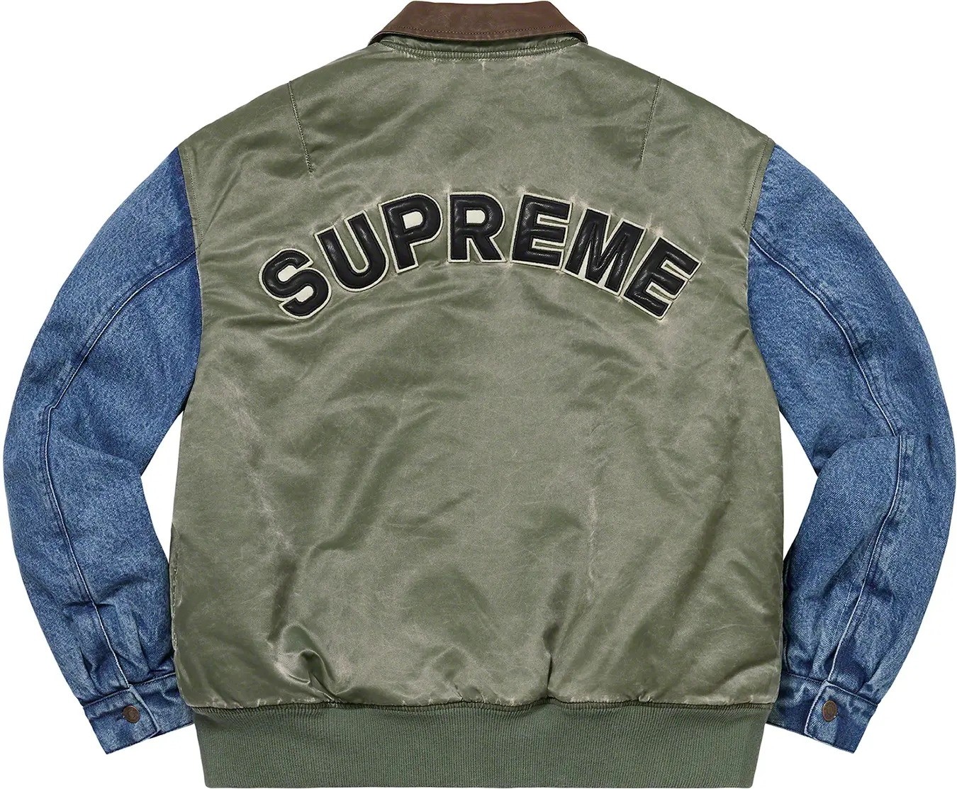 Supreme Supreme Denim Sleeve MA-1