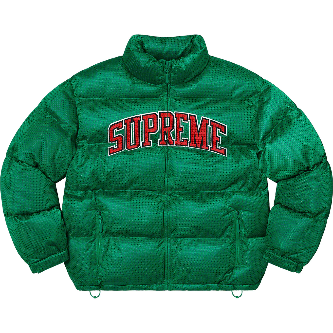 Mesh Jersey Puffer Jacket | Supreme 23ss