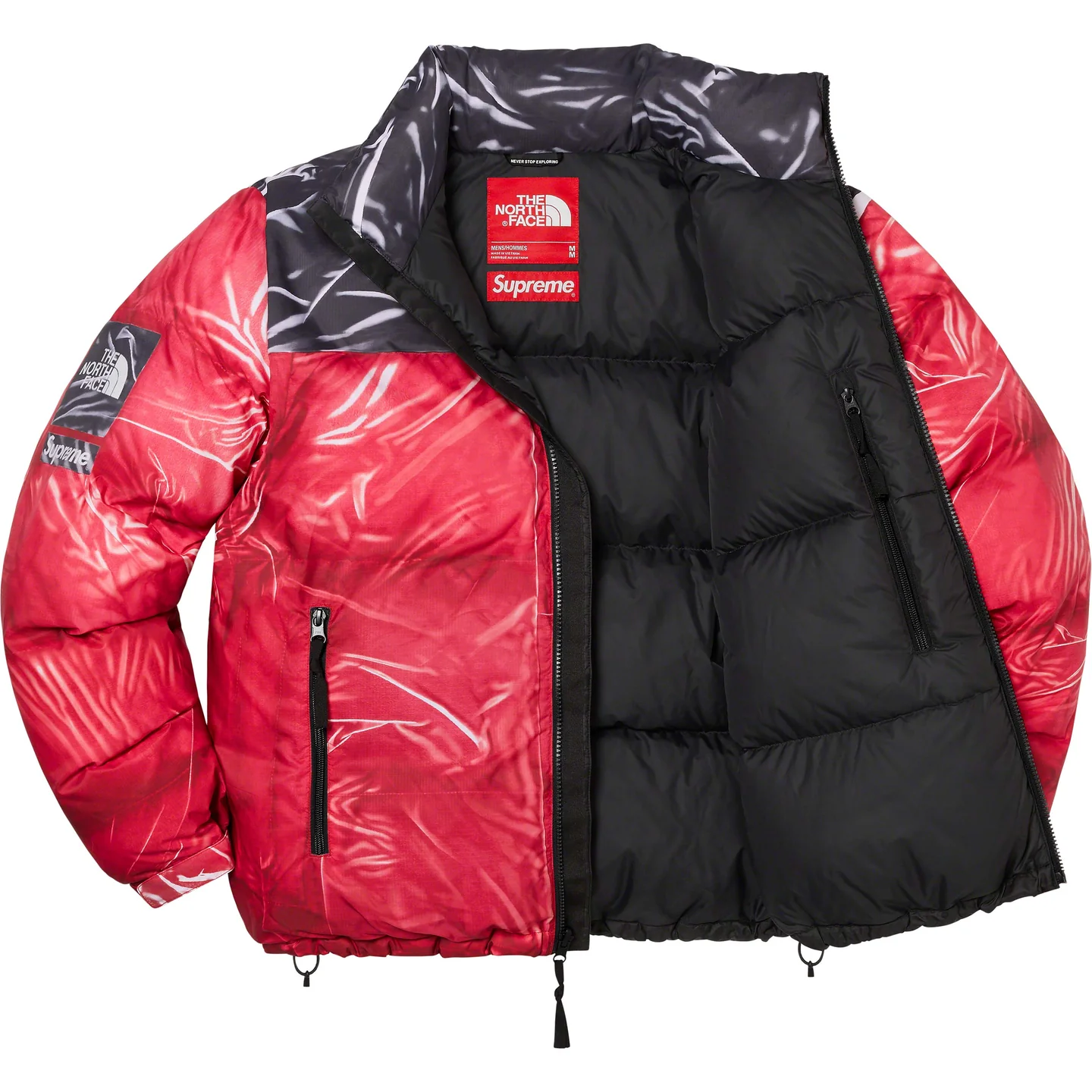 65000円で即決しますsupreme north face tnf nuptse L 美品