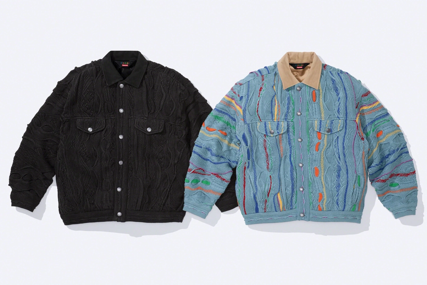 Supreme Coogi Trucker Jacket Black