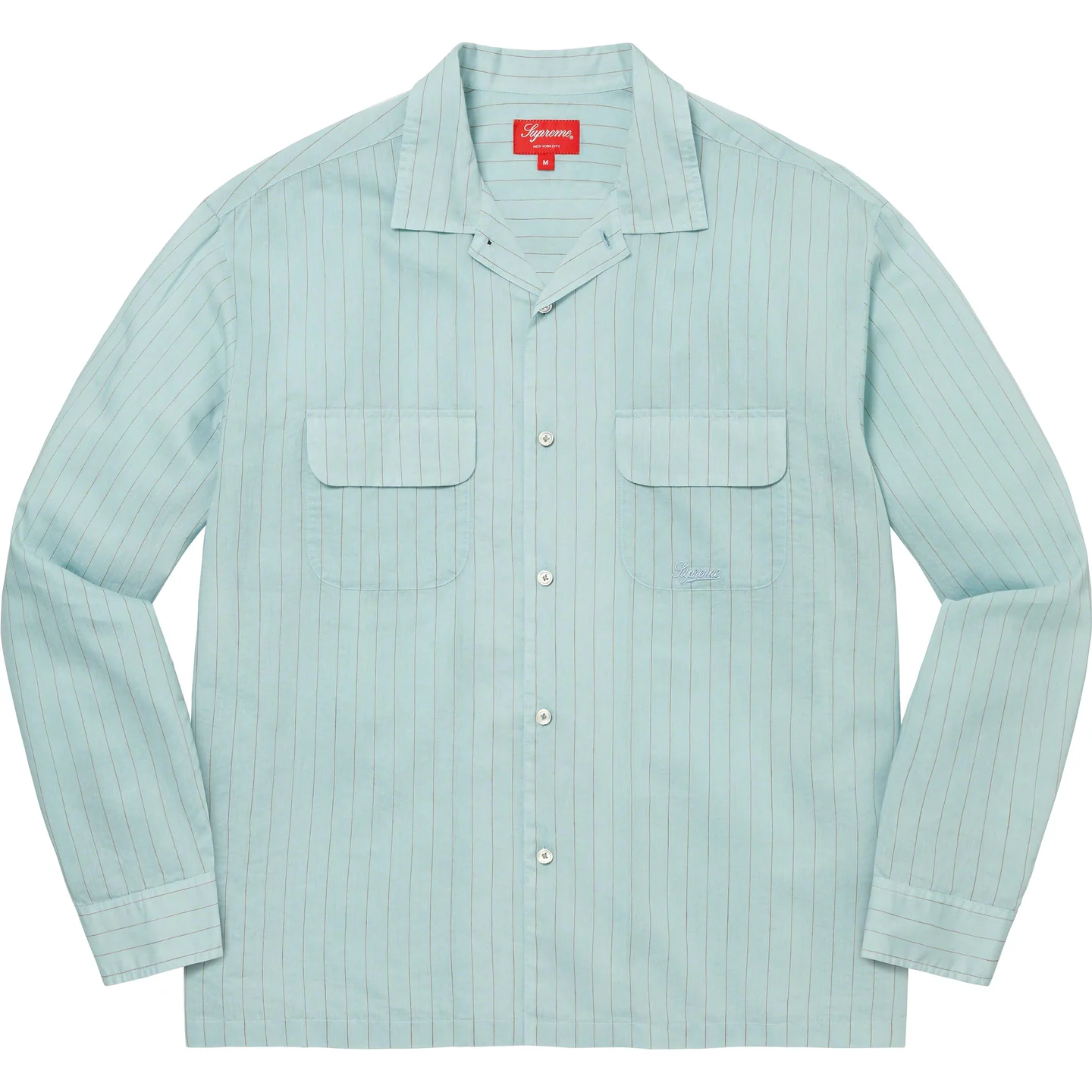 Pinstripe Linen Shirt | Supreme 23ss