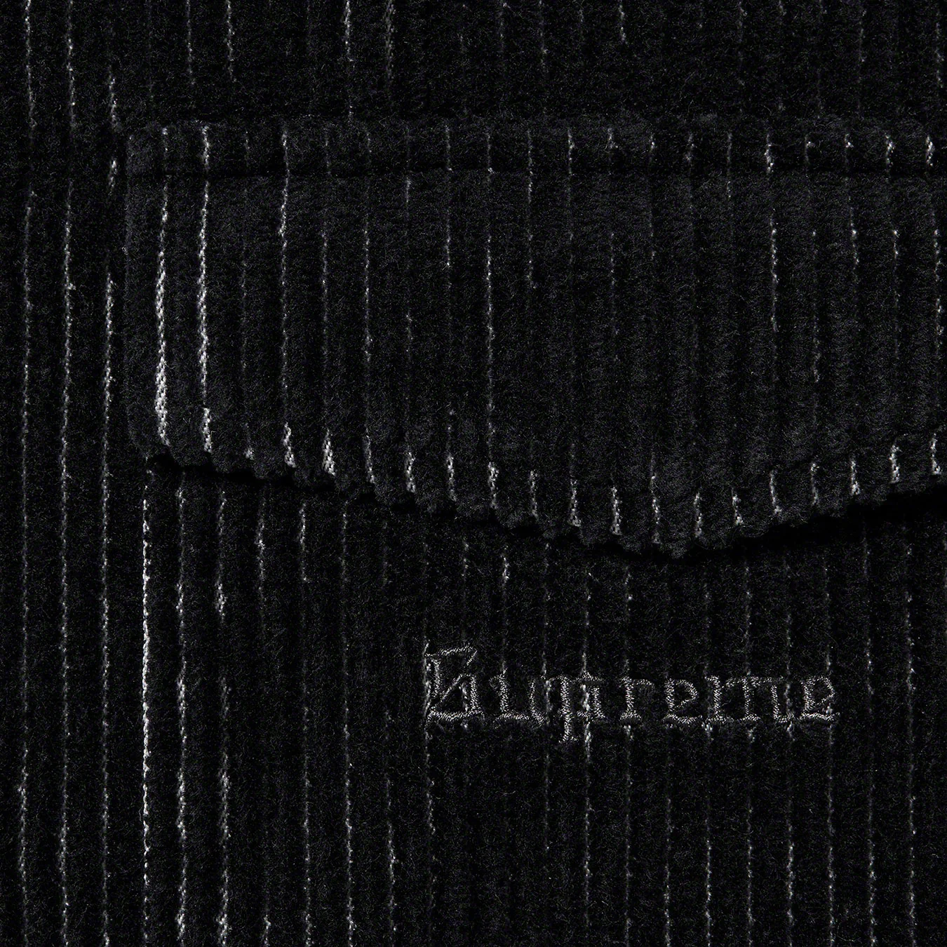 Supreme 2-Tone Corduroy Zip Up Shirt