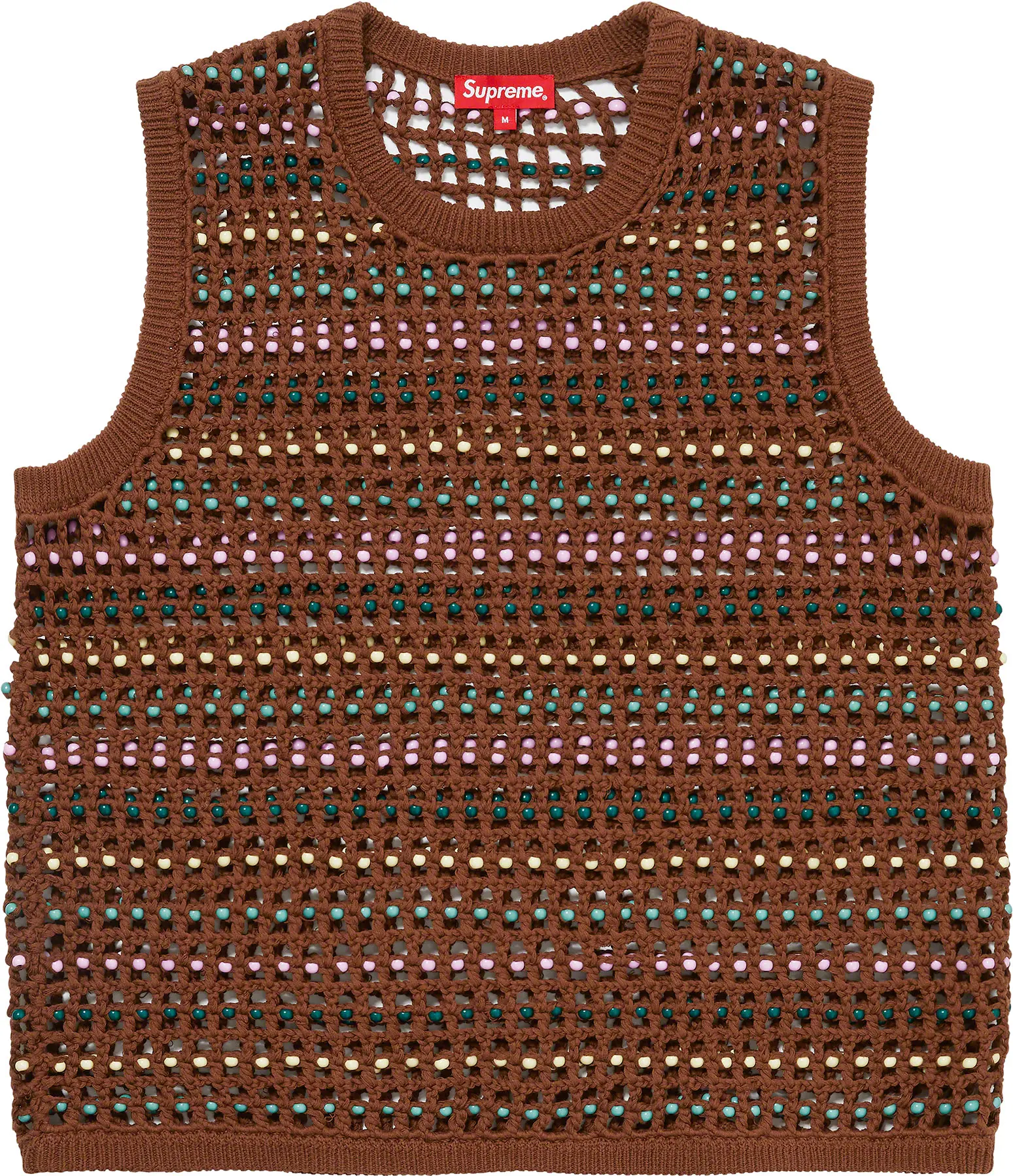 Supreme Supreme Beaded Sweater Vest