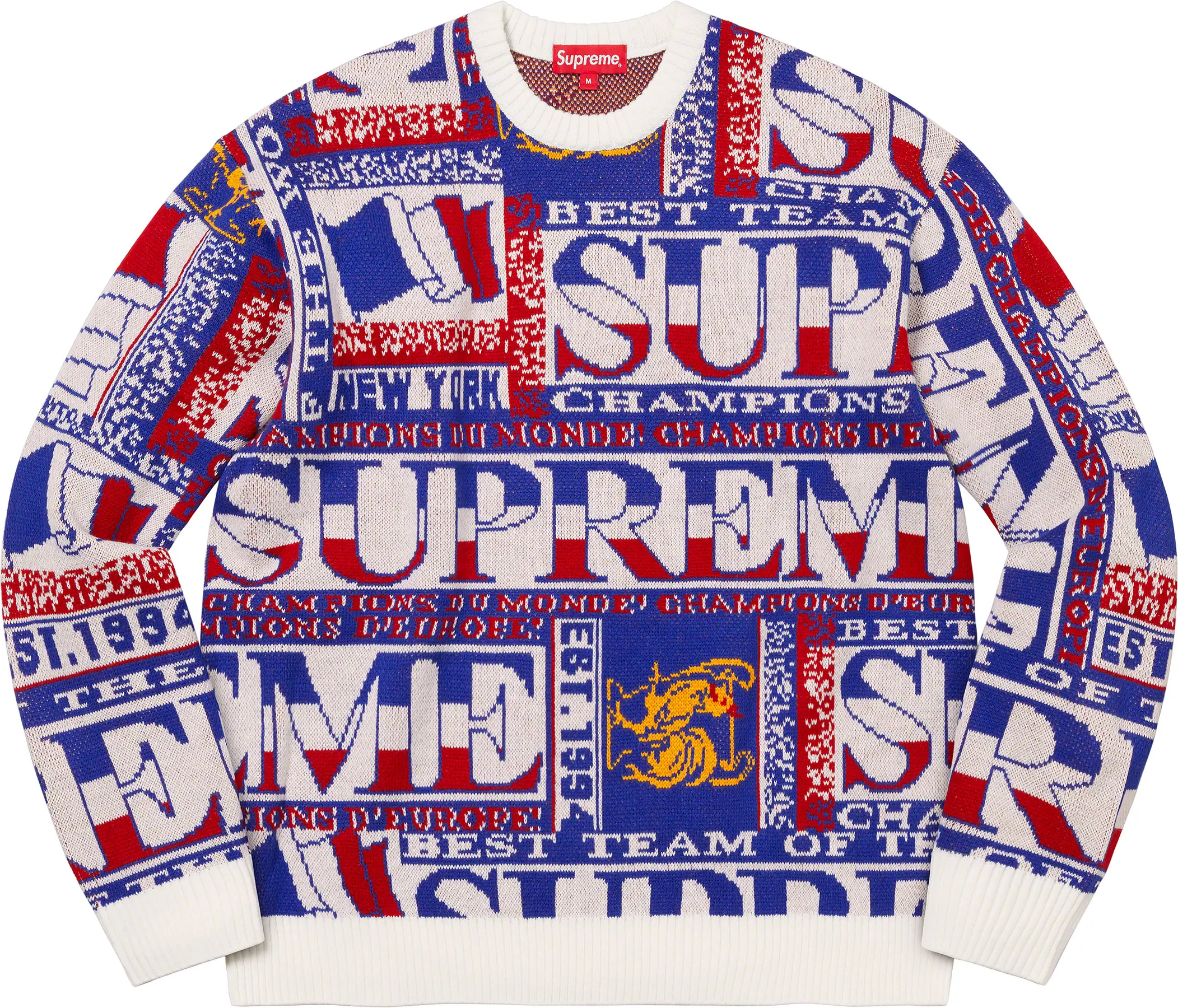 Supreme Scarf Sweater