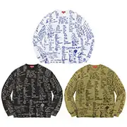 ニット/セーターSupreme Gonz Poems Sweater - mirabellor.com