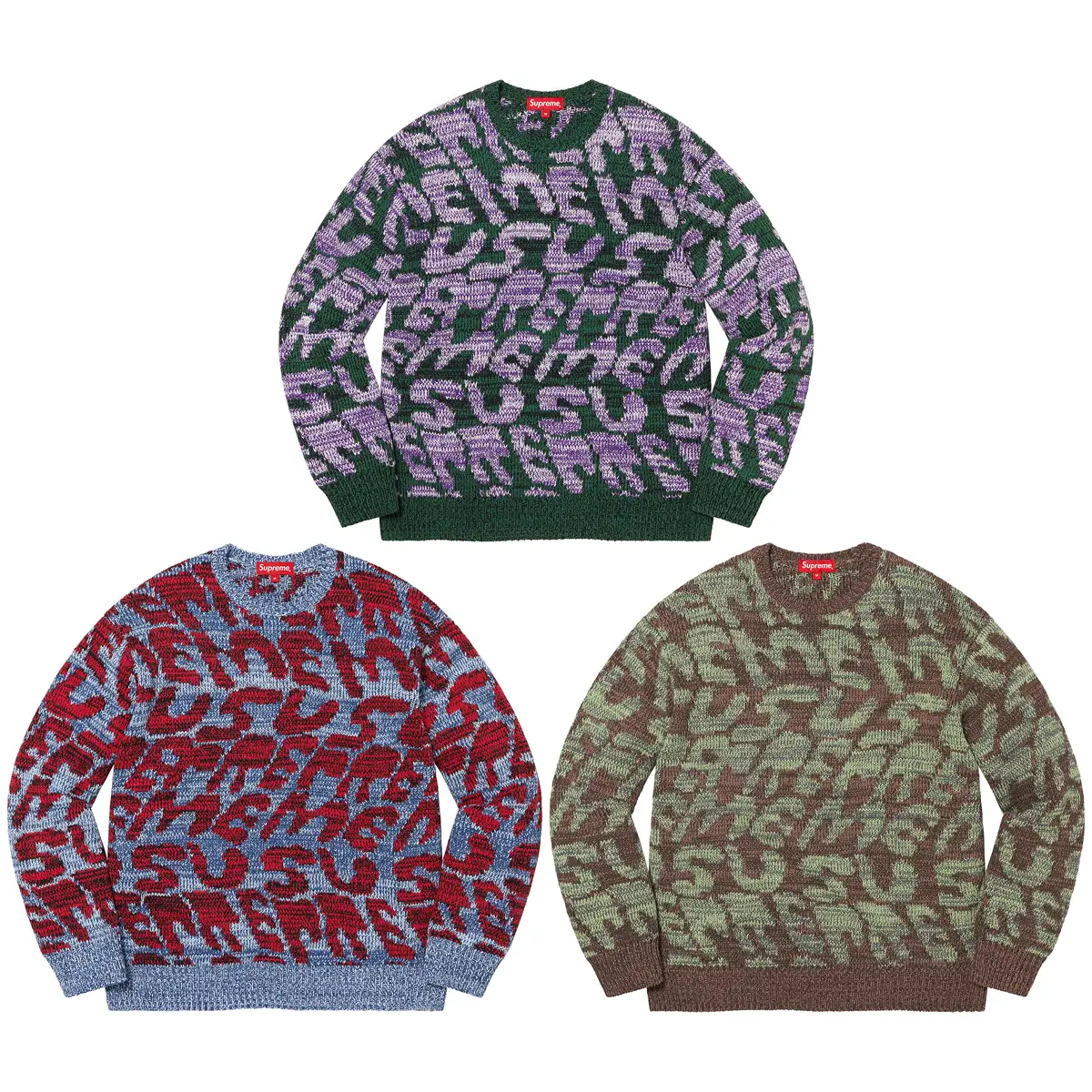 supreme Stacked Sweater変更いたします