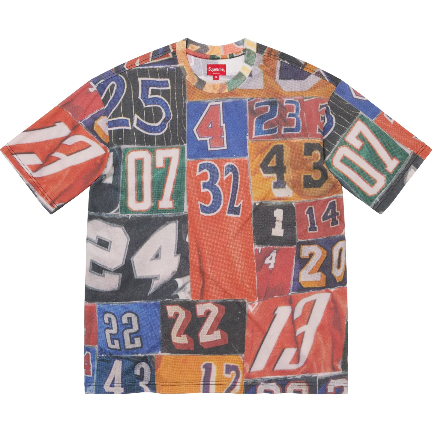 Supreme Jersey Collage S/S Top