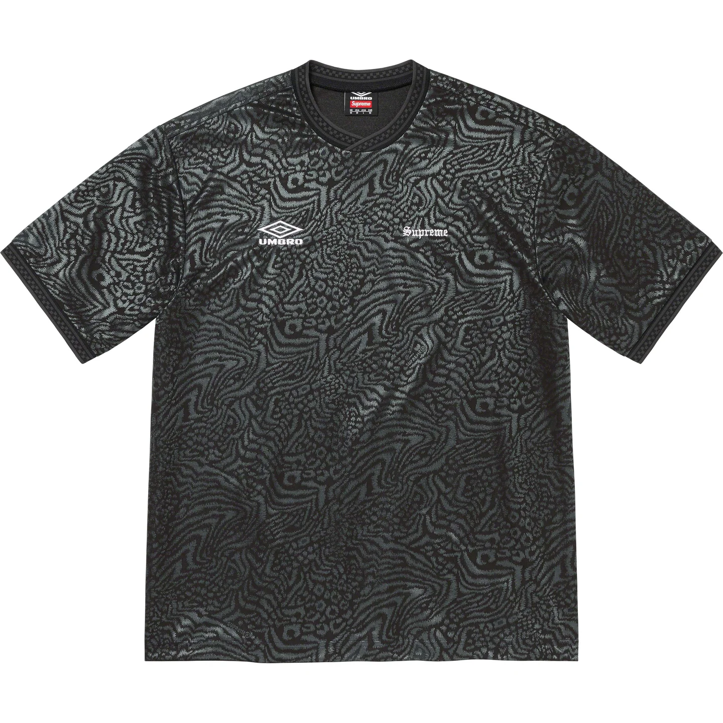 Supreme®/Umbro Jacquard Animal Print Soccer Jersey | Supreme 23ss