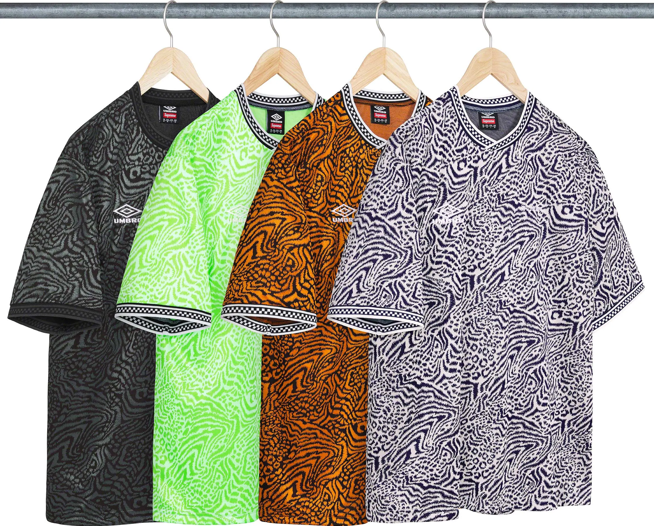 希少 supreme umbro animal サッカージャージ - Tシャツ/カットソー