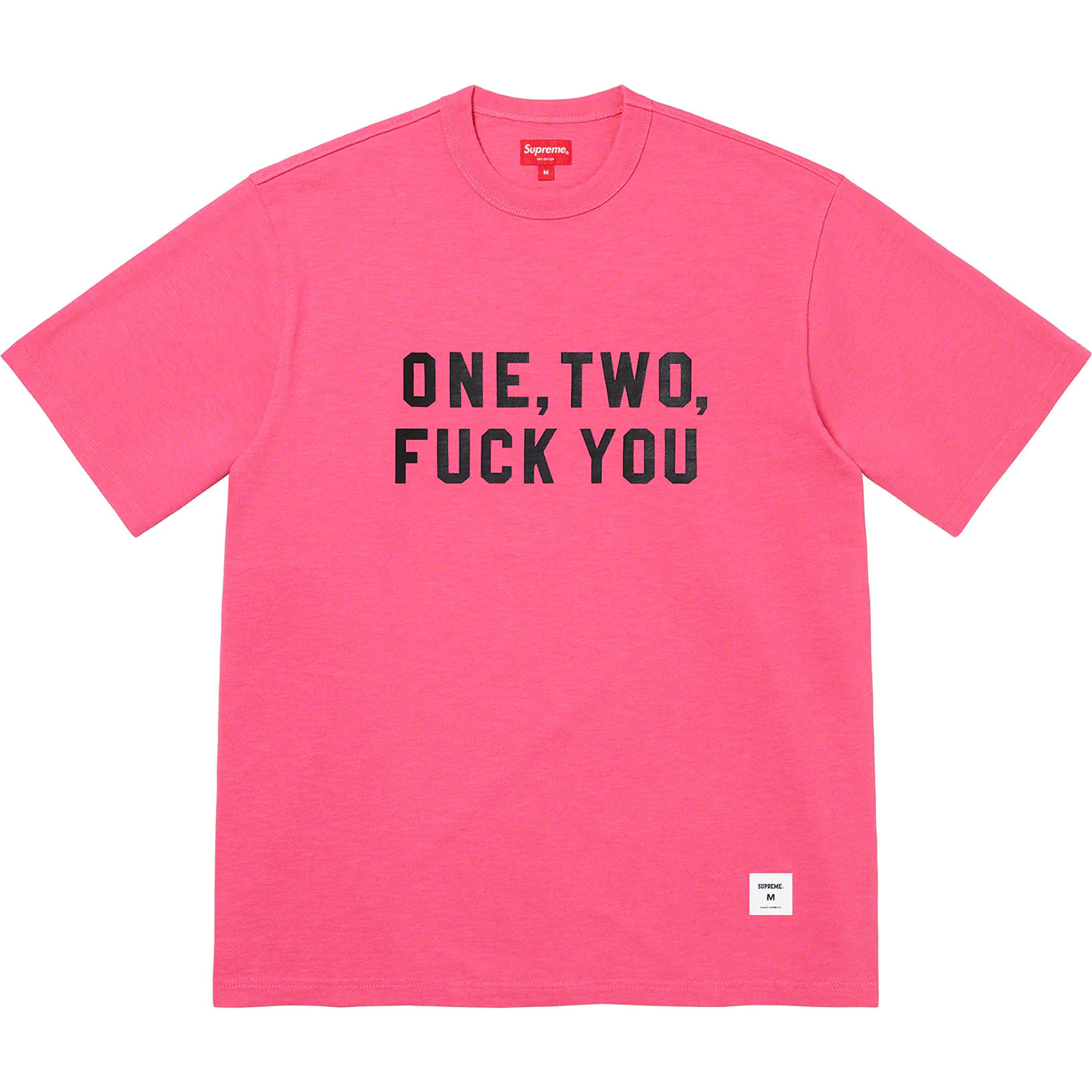 Supreme One Two Fuck You S/S Top