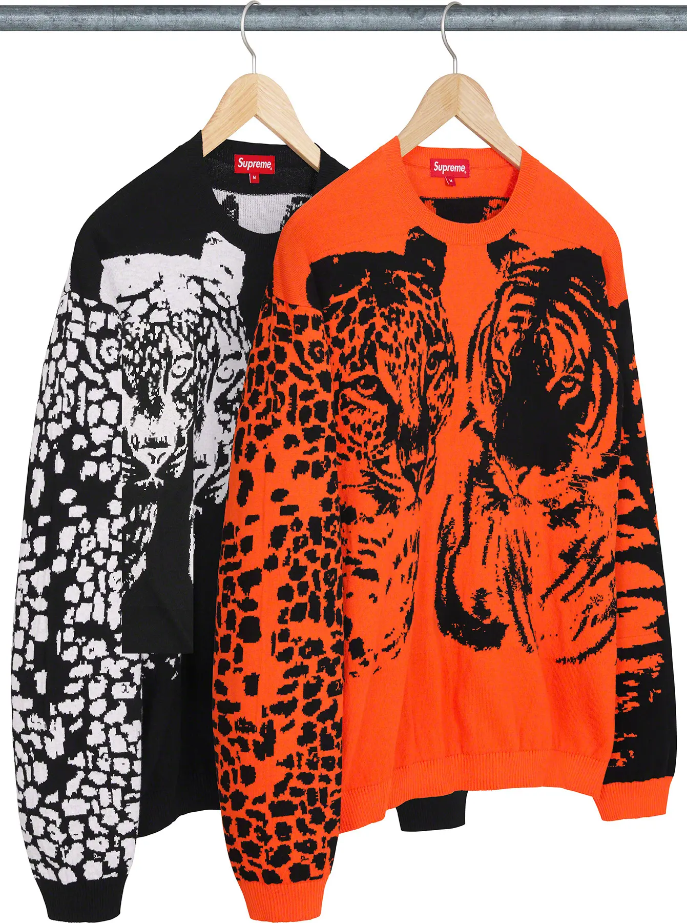 Supreme Big Cats Jacquard L/S Top