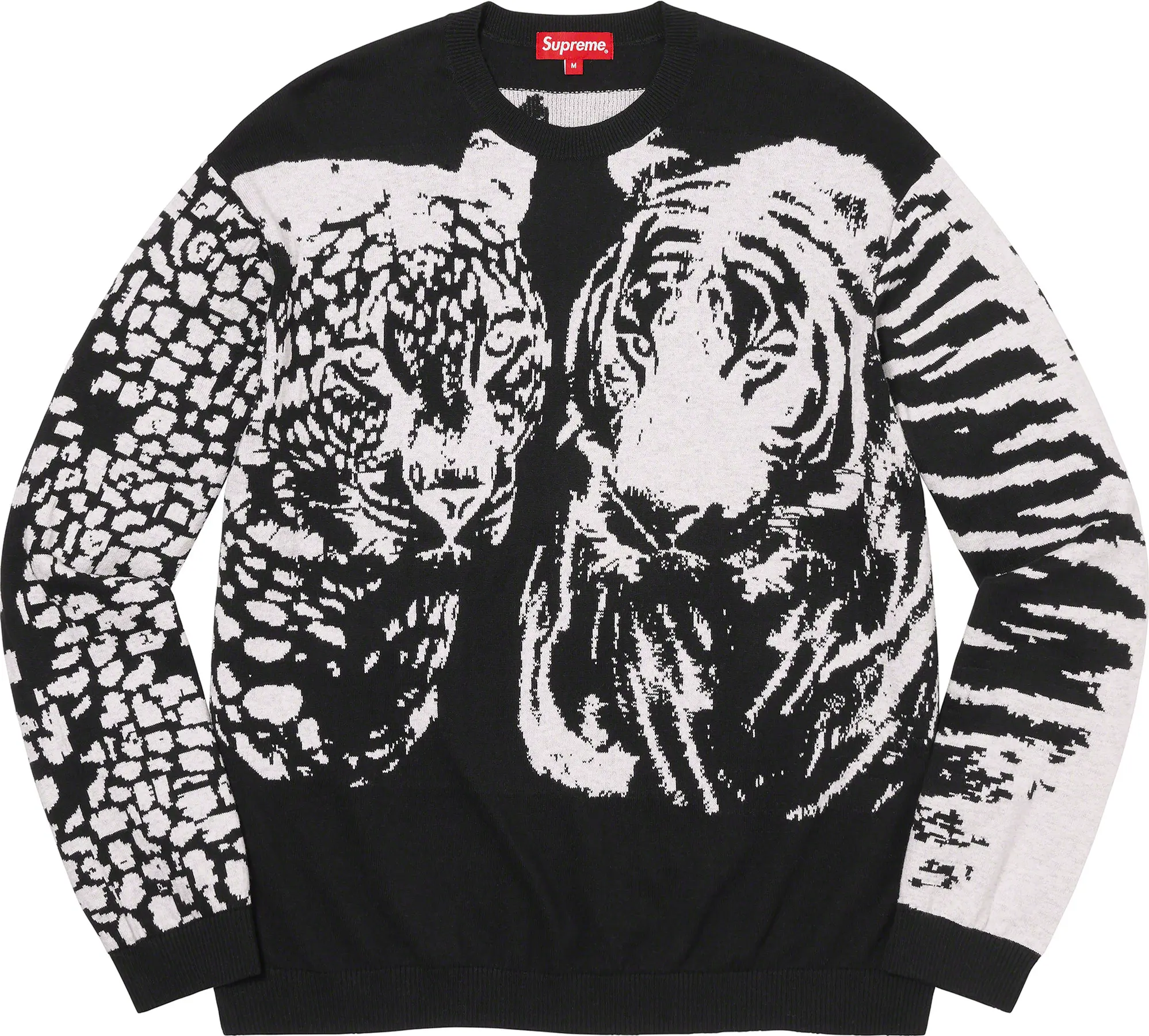 Supreme Big Cats Jacquard L/S Top