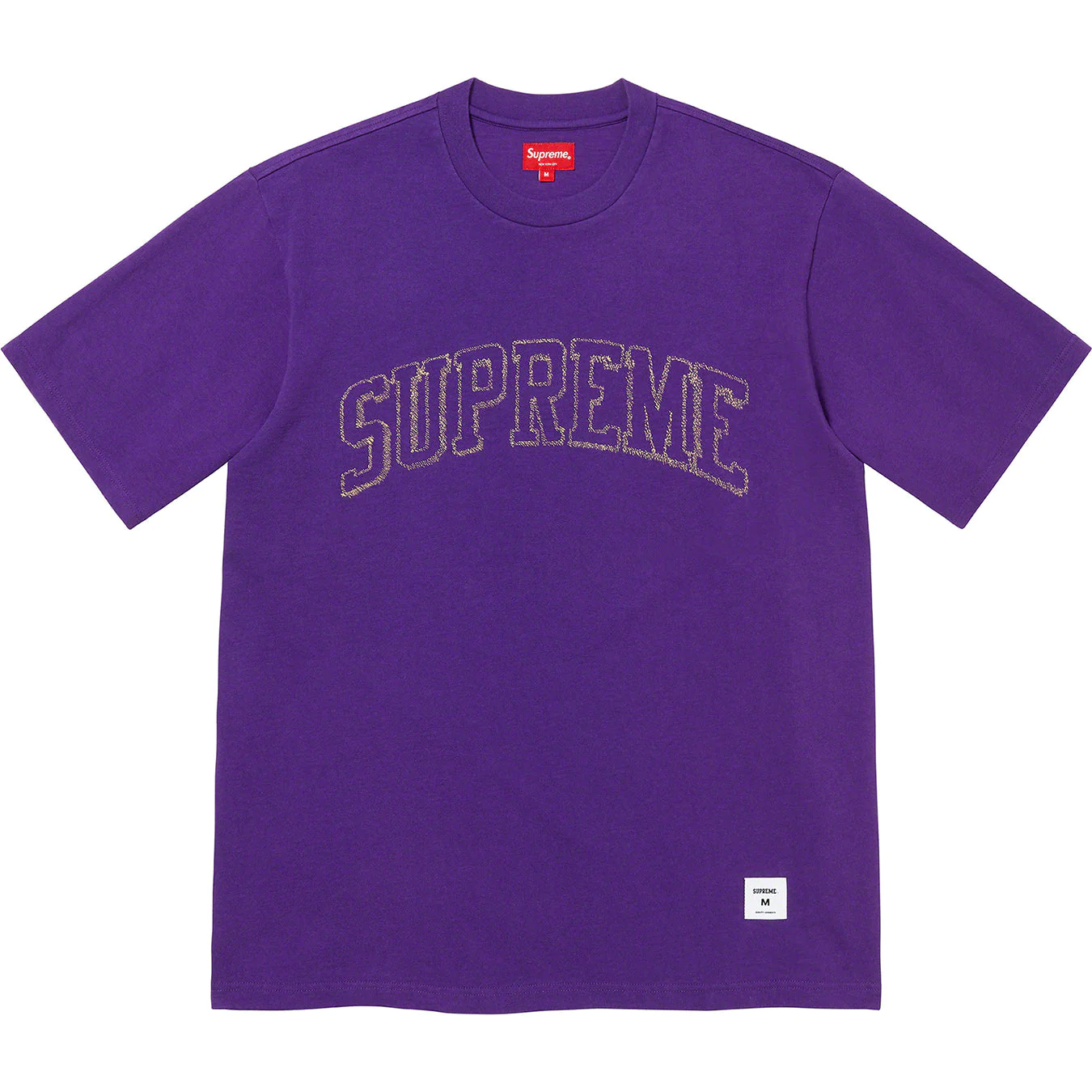 Supreme Sketch Embroidered S/S Top