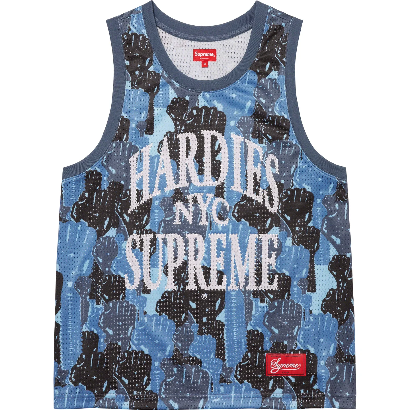 Supreme/Hardies Camo Basketball Jersey