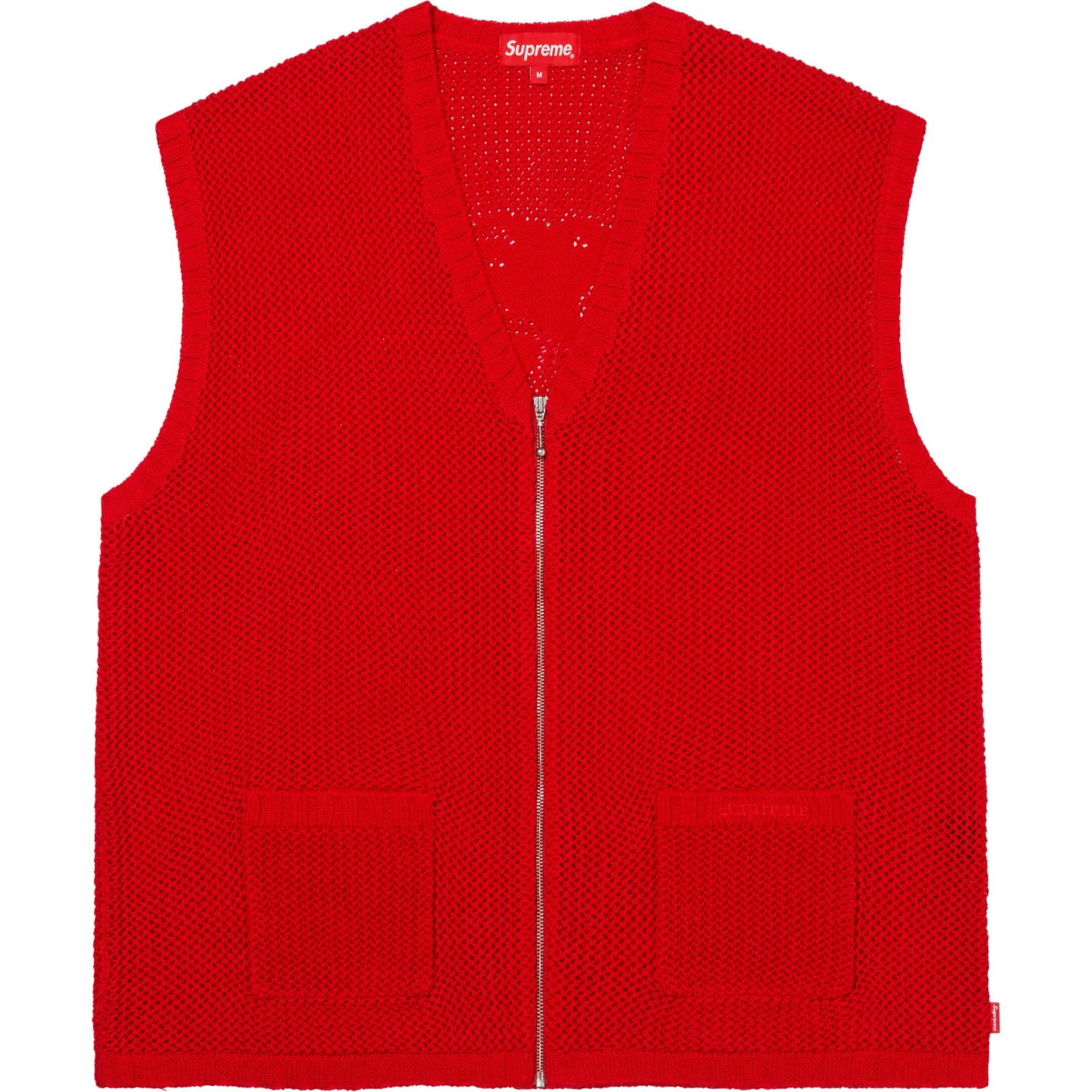 Supreme Dragon Zip Up Sweater Vest